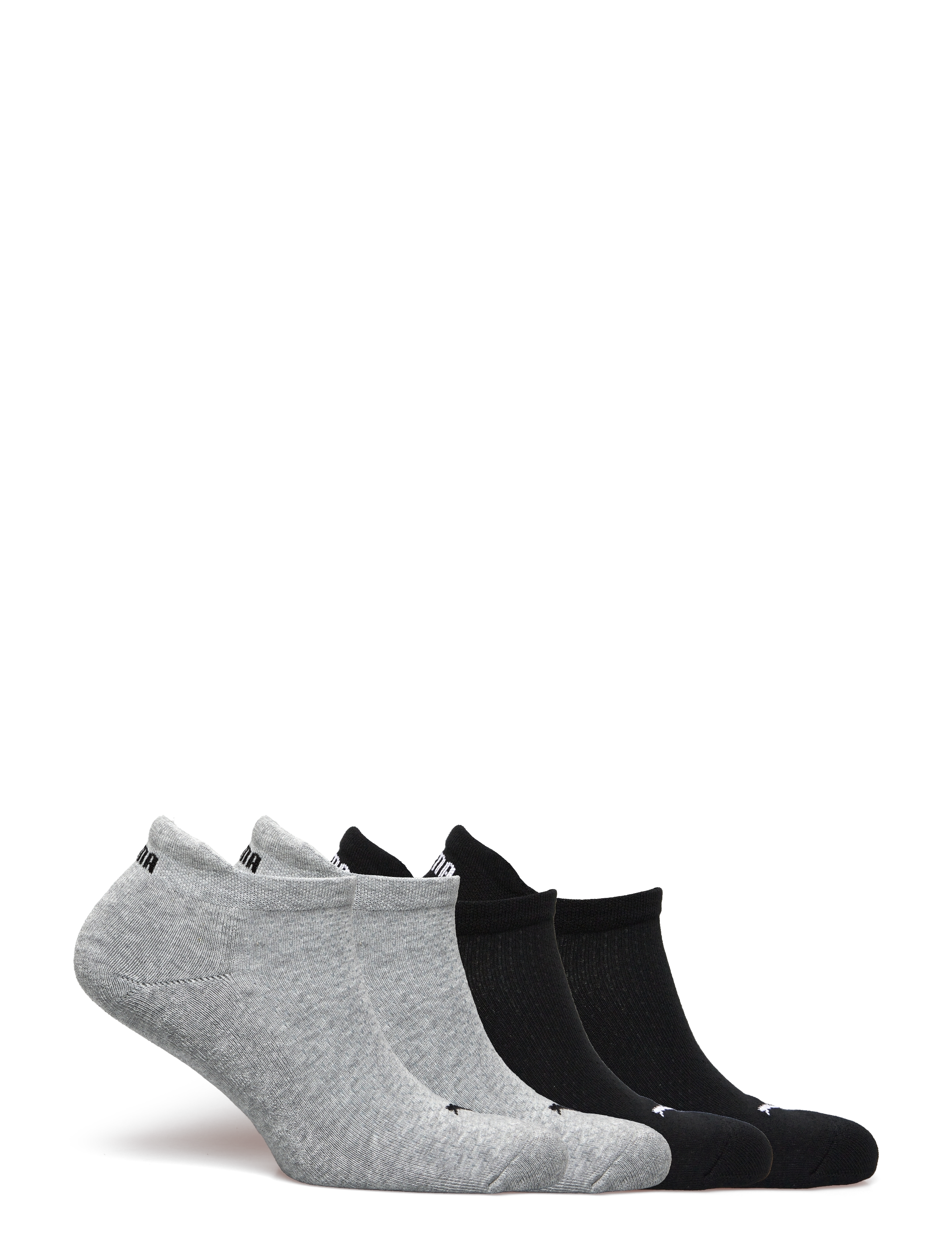 PUMA - PUMA WOMEN CUSHIONED SNEAKER 4P ECOM - strümpfe - grey melange / black - 1