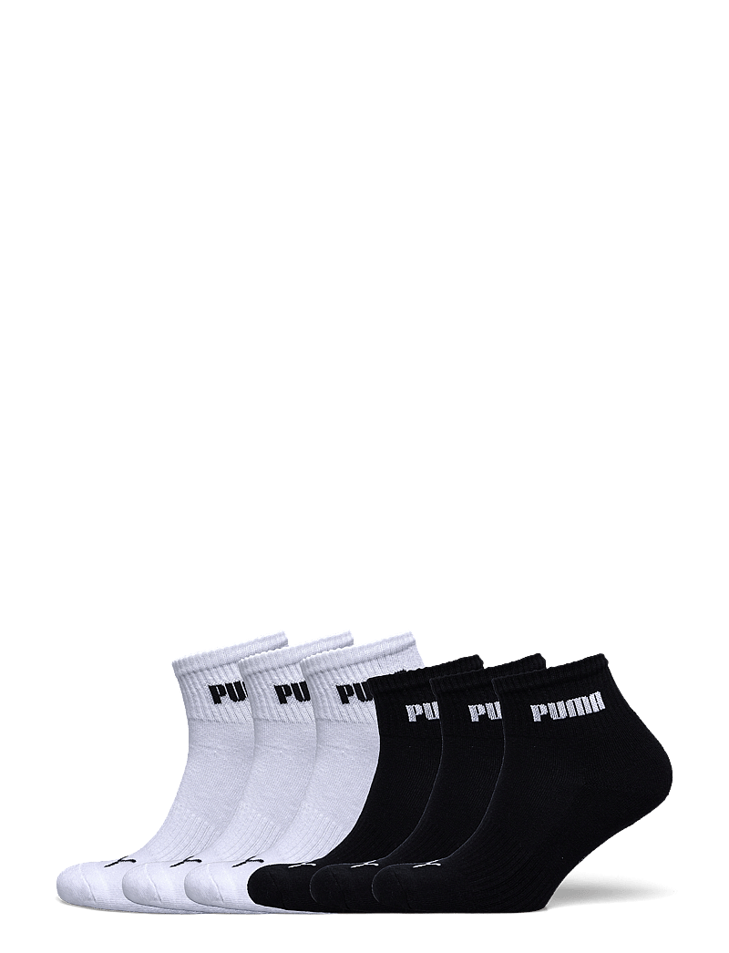PUMA - PUMA UNISEX CUSH NEXT QUARTER 6P ECOM - sportsocken - black / white - 1