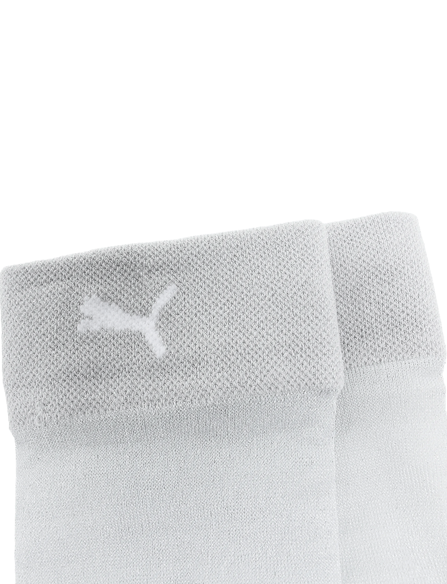 PUMA - PUMA WOMEN SHEER LUREX SLOUCH SOCK 1P - strümpfe - cool light grey - 2