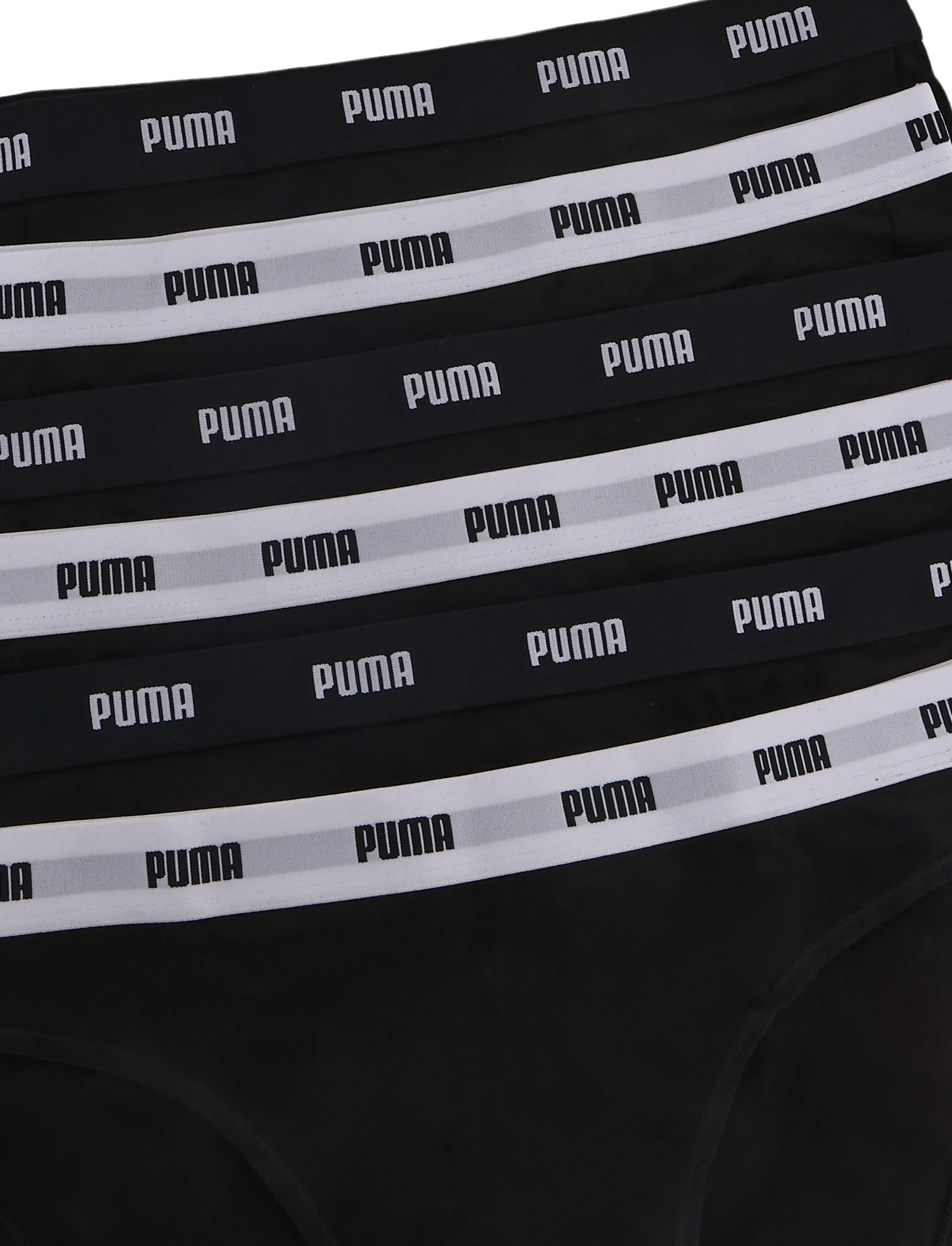 PUMA - PUMA WOMEN COTTON BRIEFS 6P ECOM - underkläder och strumpor - black - 3