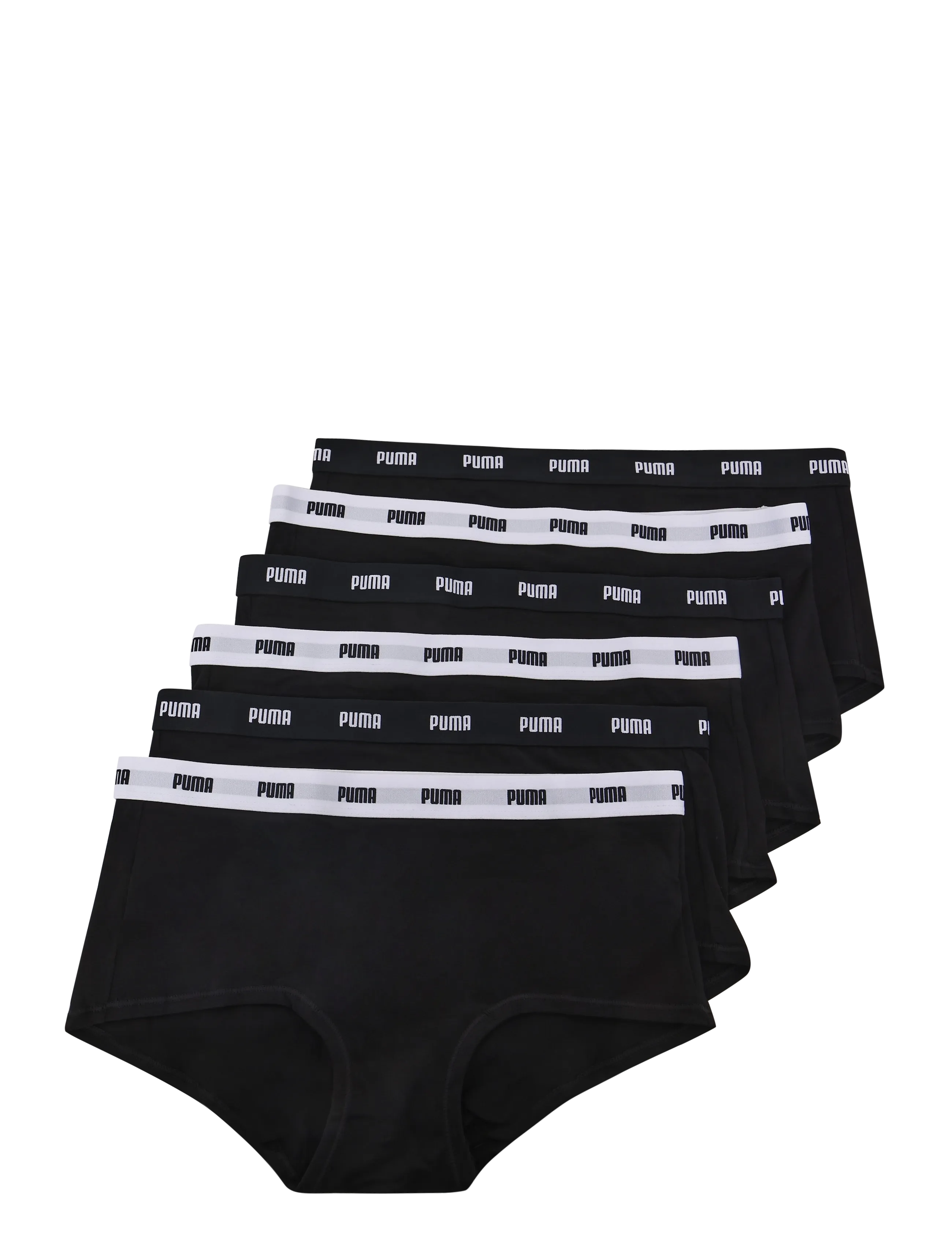 PUMA - PUMA WOMEN COTTON MINI SHORTS 6P ECOM - black - 2