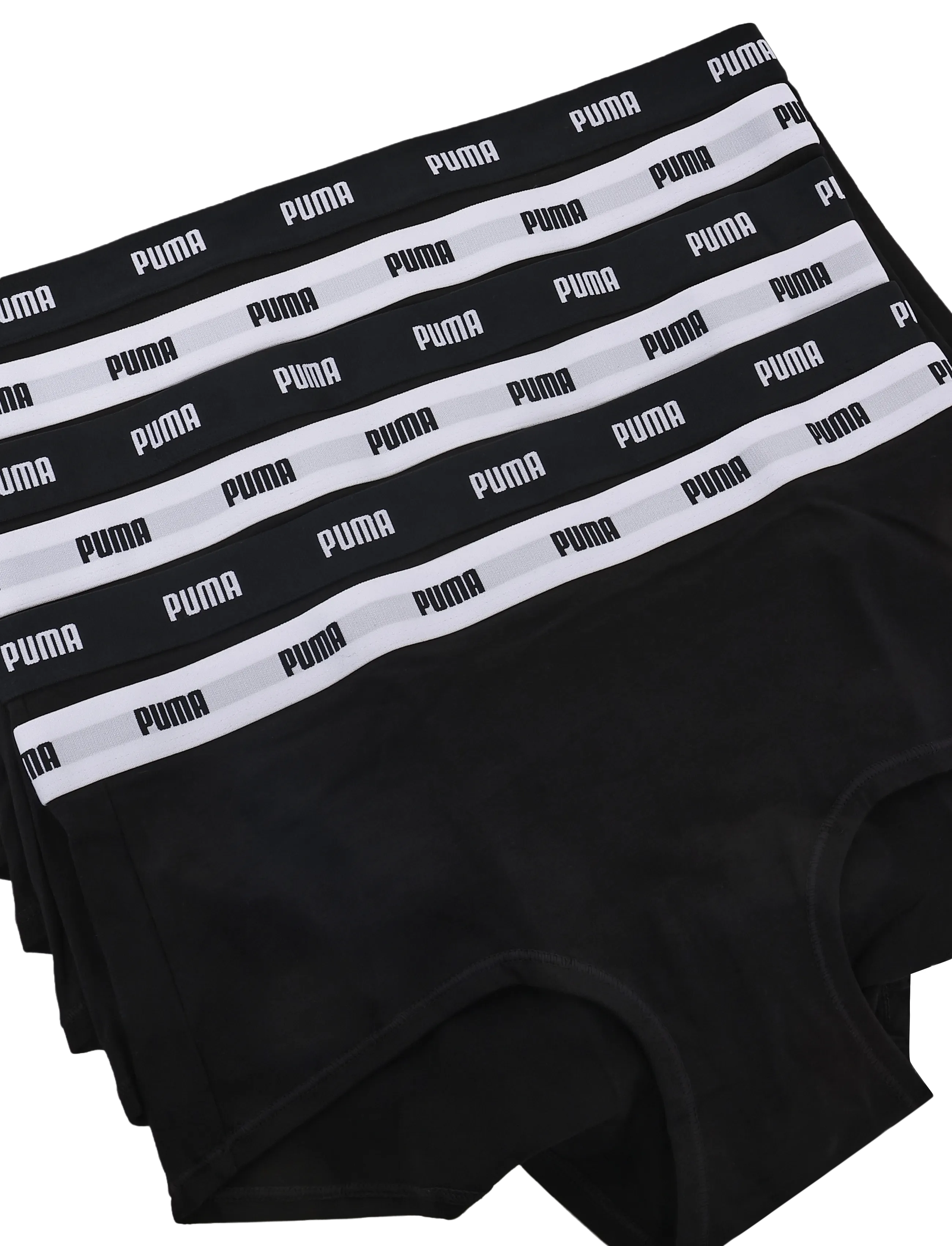 PUMA - PUMA WOMEN COTTON MINI SHORTS 6P ECOM - black - 3