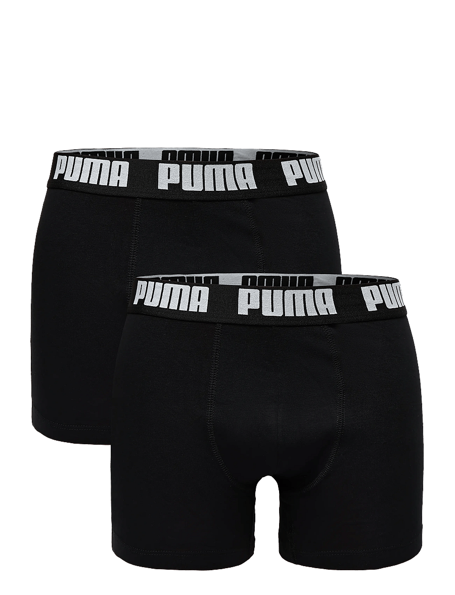 PUMA - PUMA MEN EVERYDAY BASIC BOXERS 2P - black / black - 0