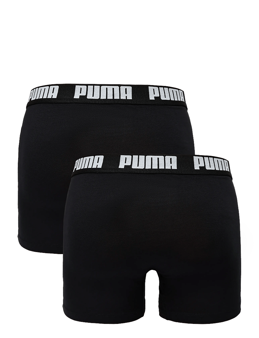 PUMA - PUMA MEN EVERYDAY BASIC BOXERS 2P - black / black - 1