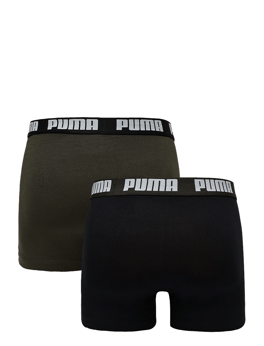 PUMA - PUMA MEN EVERYDAY BASIC BOXERS 2P - boxershorts - forest night - 1
