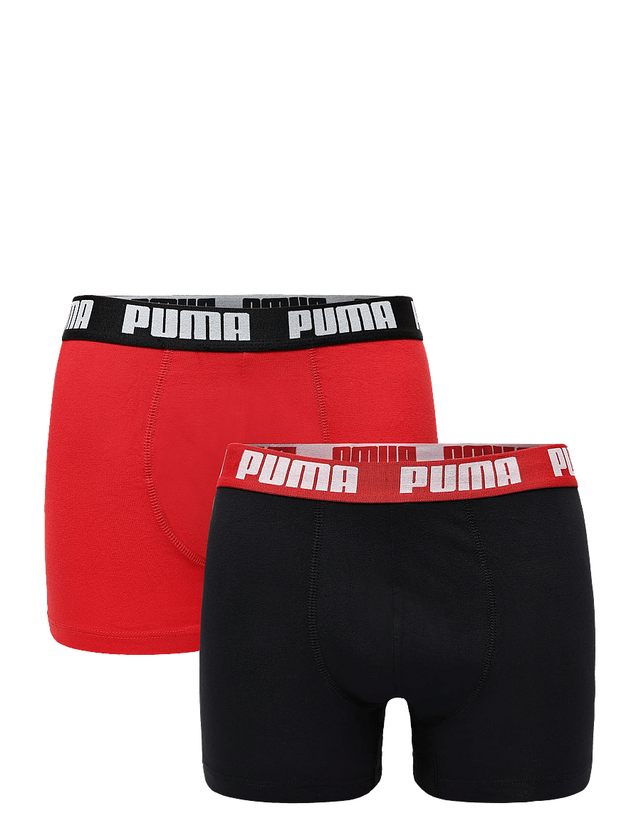 PUMA - PUMA MEN EVERYDAY BASIC BOXERS 2P - bokserid - red / black - 0