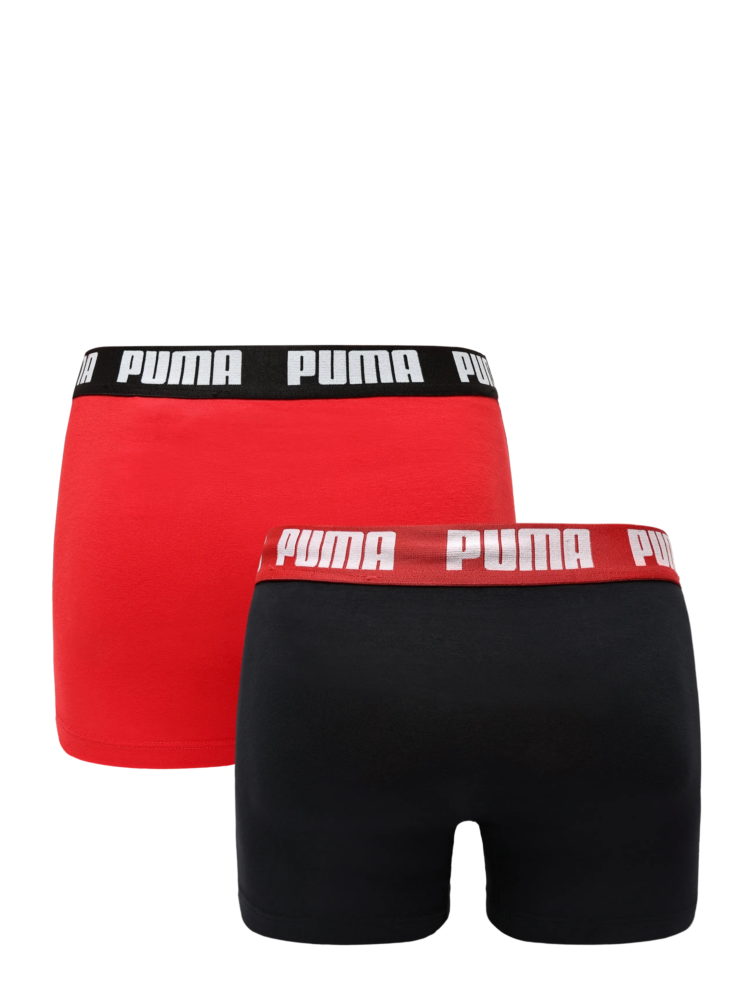 PUMA - PUMA MEN EVERYDAY BASIC BOXERS 2P - boxershorts - red / black - 1