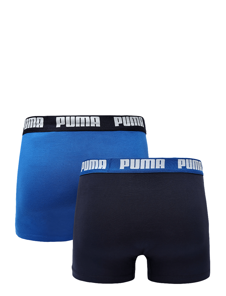PUMA - PUMA MEN EVERYDAY BASIC BOXERS 2P - boxershorts - true blue - 1