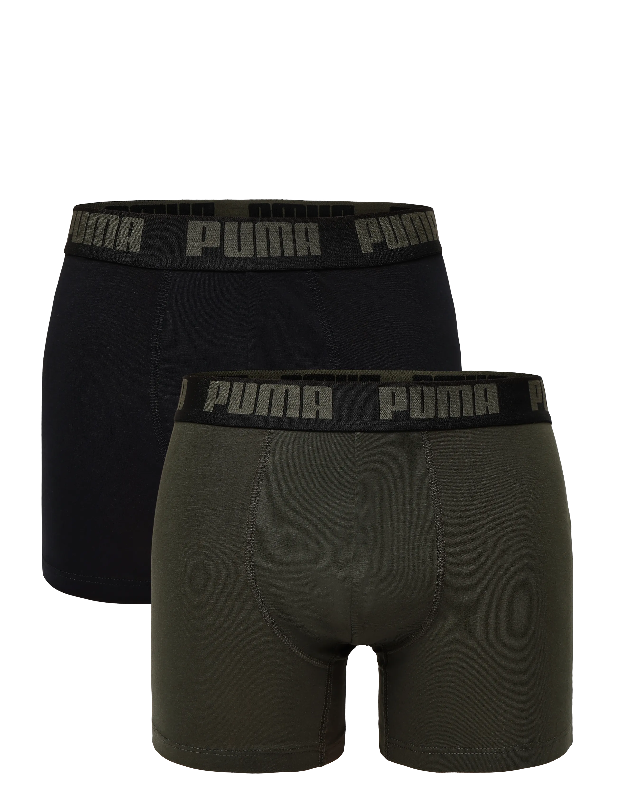 PUMA PUMA MEN EVERYDAY BASIC BOXERS 2P - PUMA - WHITE / black
