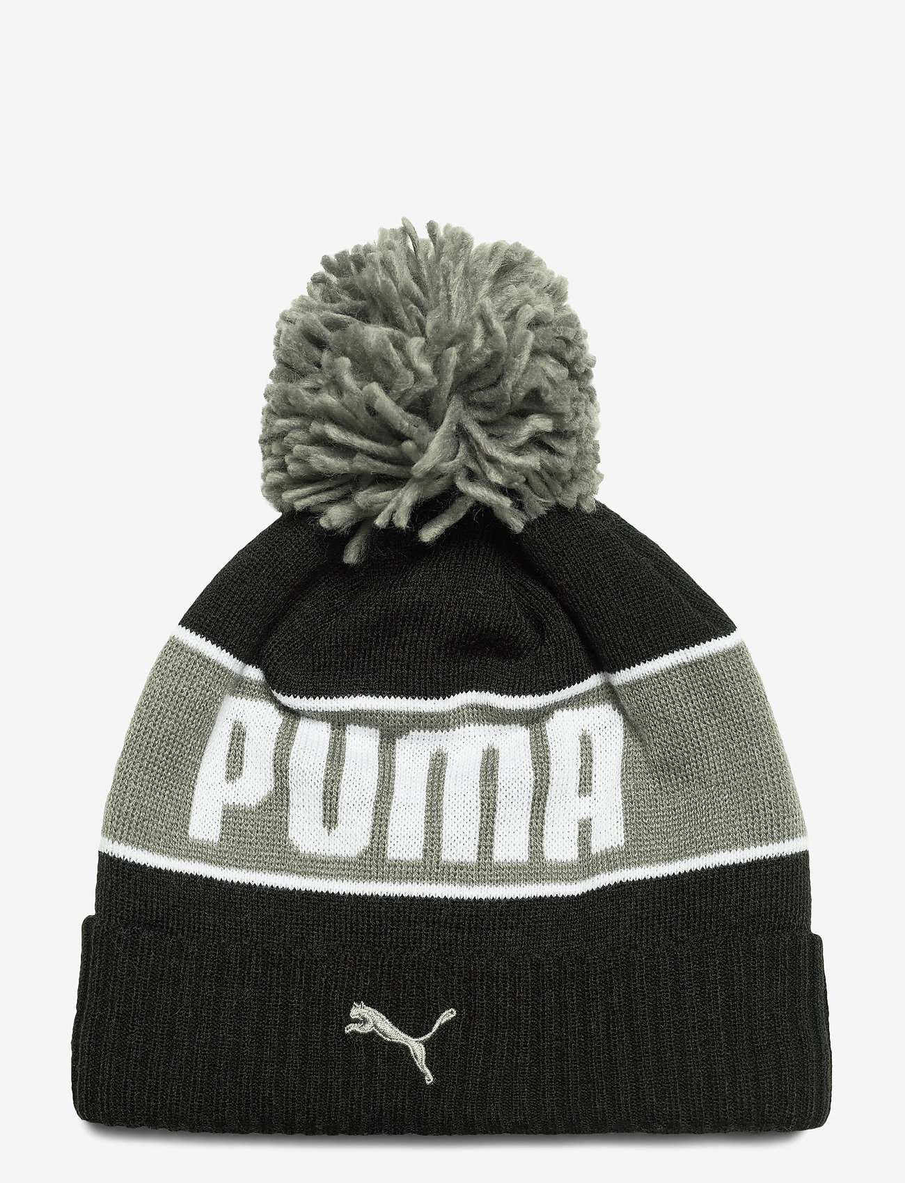 PUMA - PUMA POM Beanie - puma black-ultra gray - 0