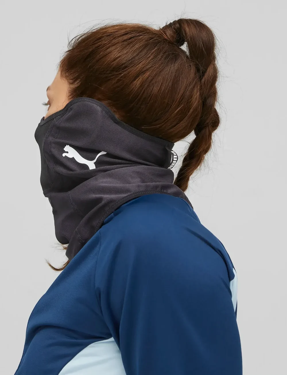 PUMA - individualWINTERIZED Face Mask - halswärmer - puma black-puma white - 3