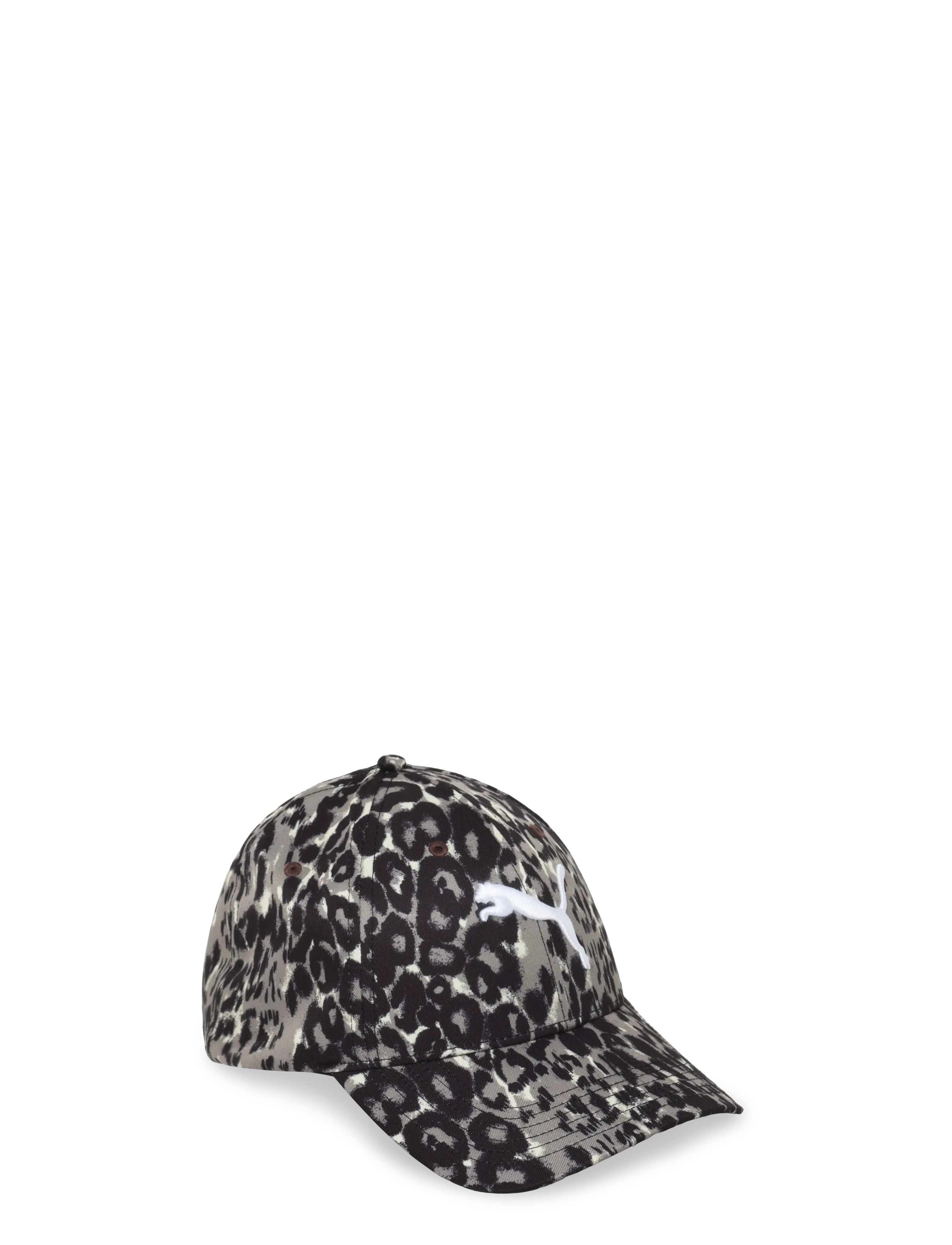 PUMA ESS ELEVATED AOP BB Cap - Accessoires - BUTTERCREAM-LEOPARD / grey