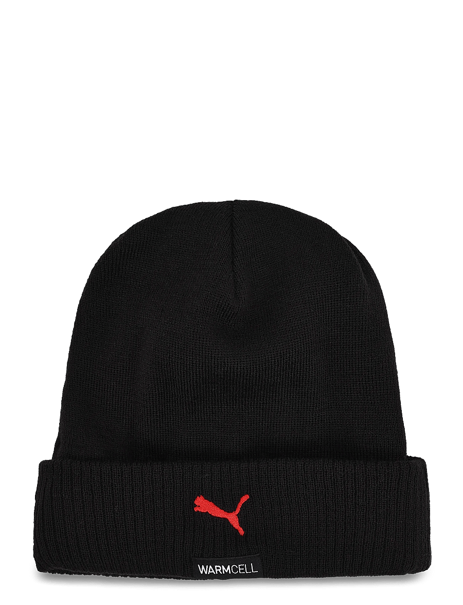PUMA - ACM ESS Beanie - mützen - puma black-for all time red - 0