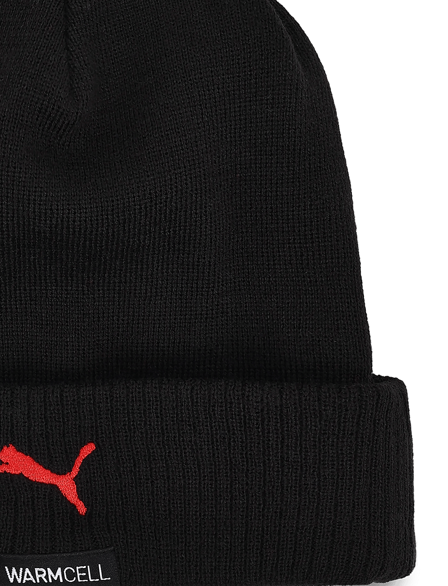 PUMA - ACM ESS Beanie - mützen - puma black-for all time red - 2