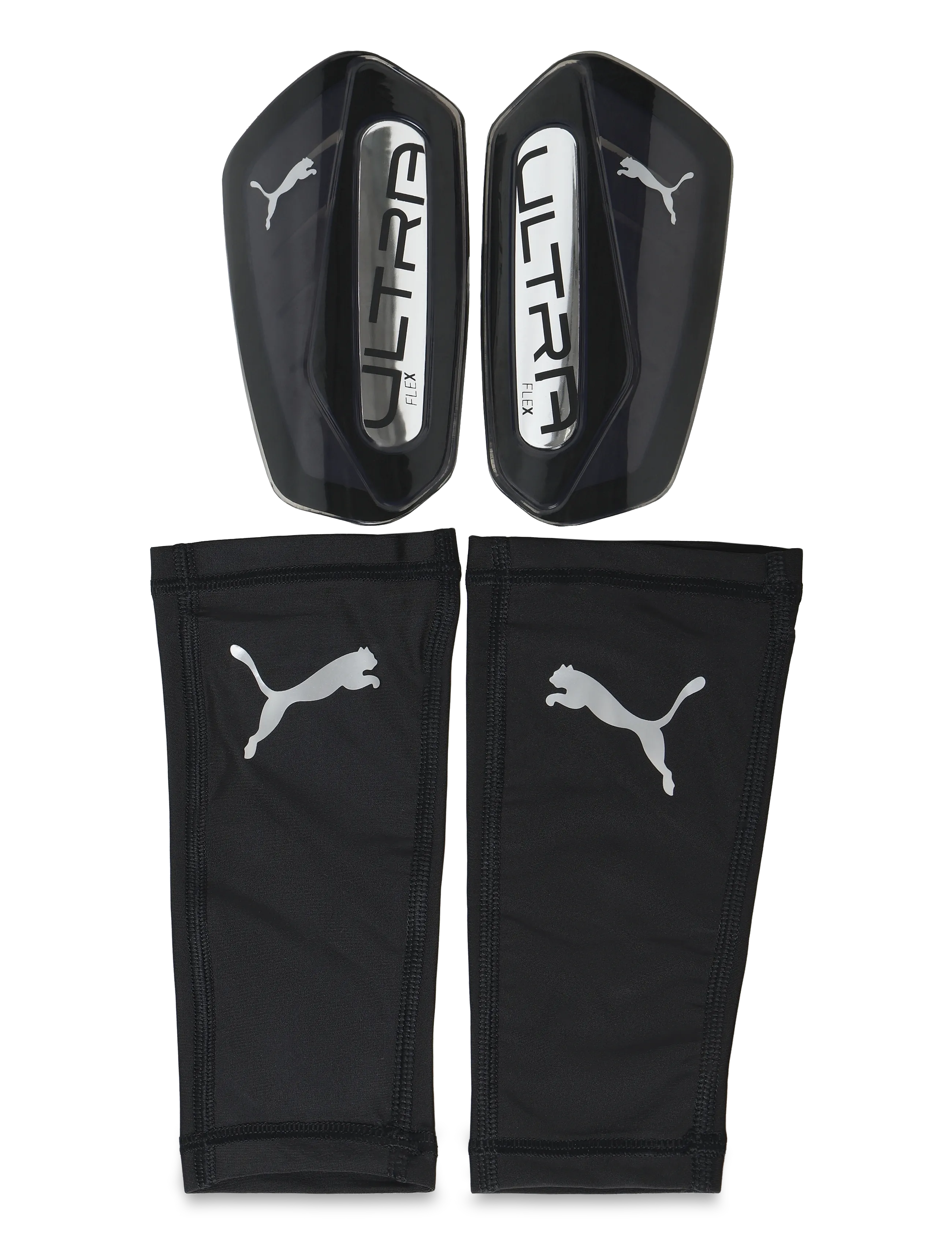 PUMA Ultra Flex Sleeve, 155-175 cm, Sport Football Equipment, Schwarz - Shin Guards & Sleeves, Frauen