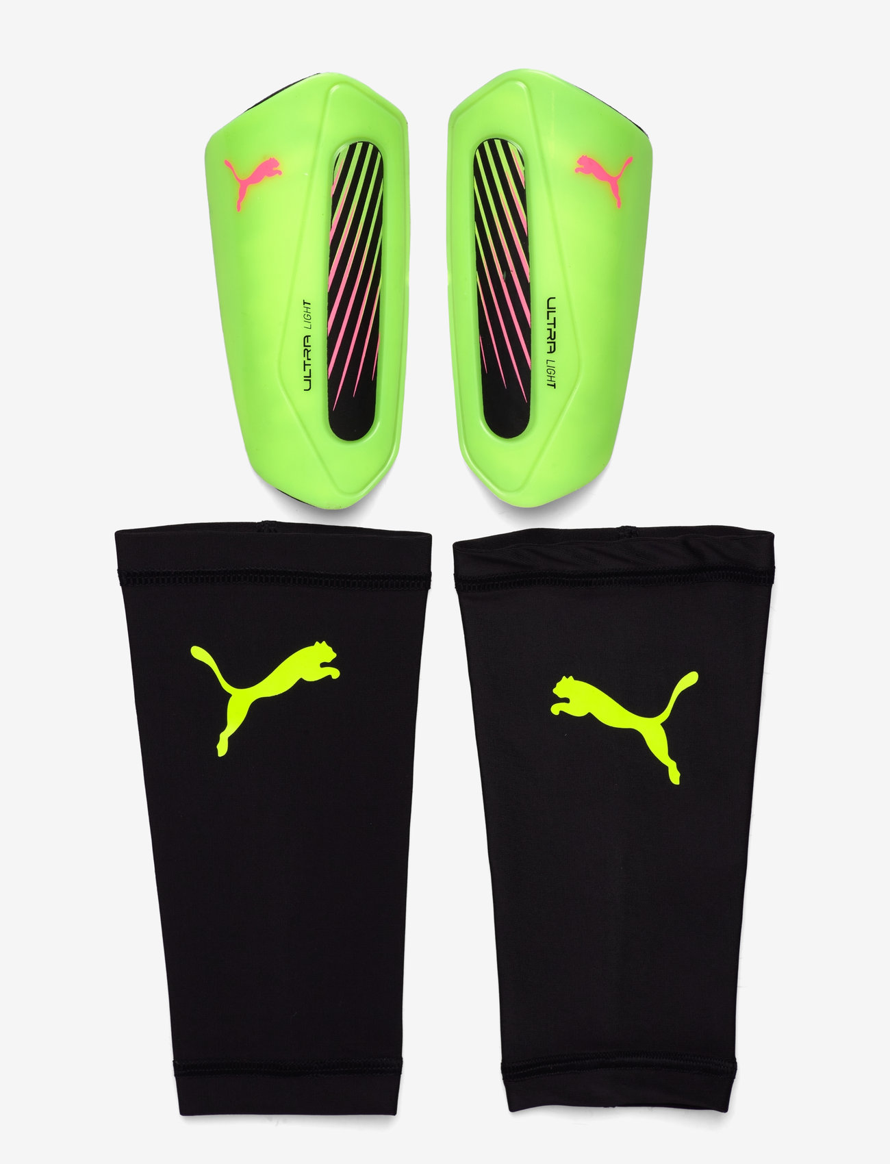 PUMA - ULTRA Light Sleeve - apakšstilbu aizsargi - yellow alert-puma aged silver - 0