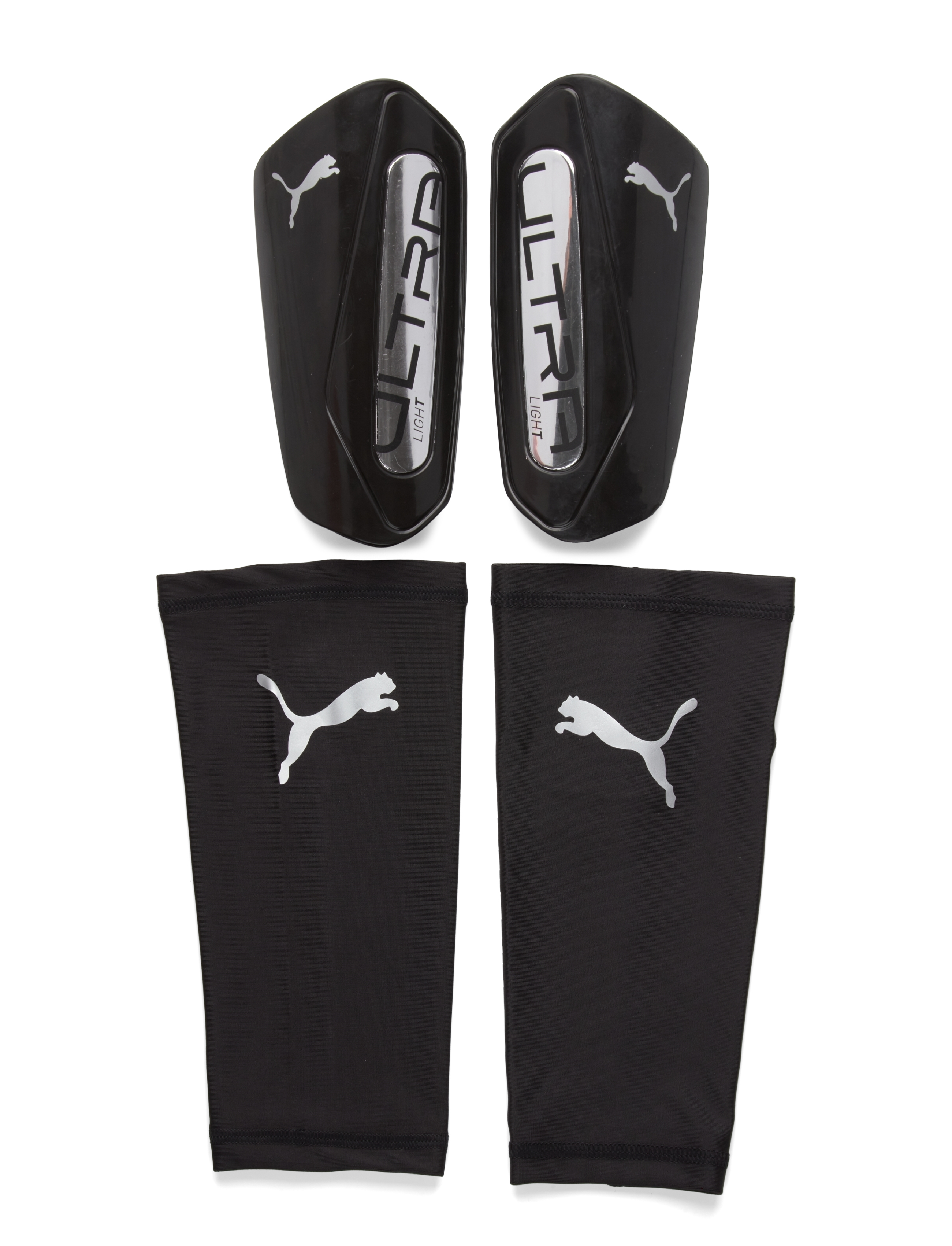 PUMA Ultra Light Sleeve, 95-115 cm, Sport Football Equipment, Schwarz - Shin Guards, Frauen