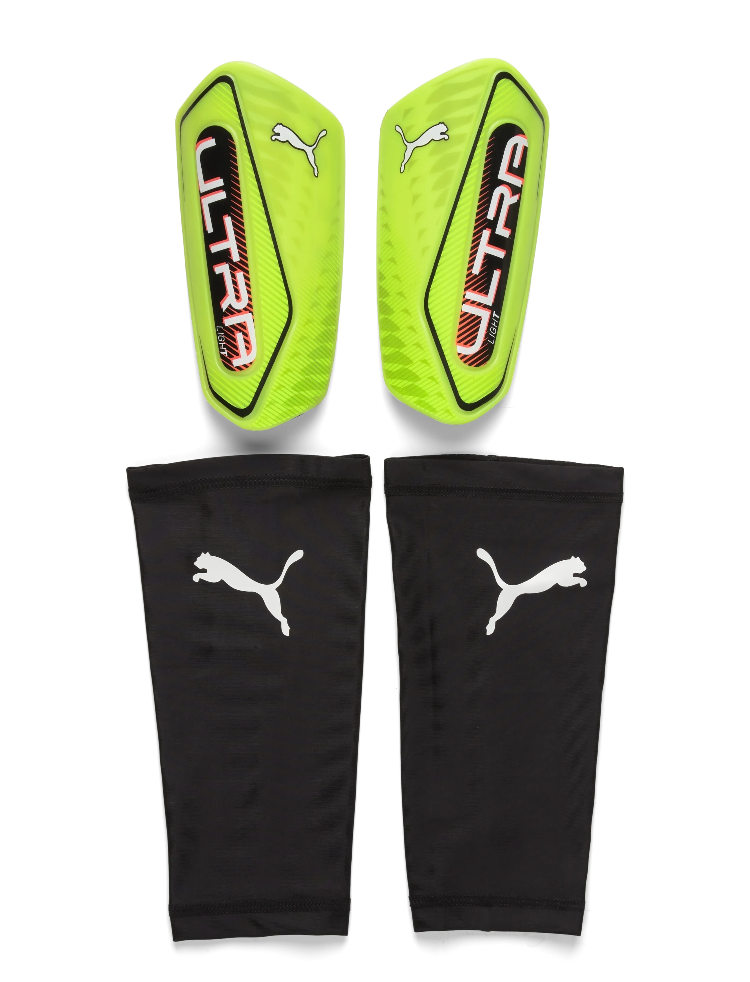 PUMA ULTRA Light Sleeve - Football equipment - YELLOW ALERT-PUMA BLACK / black