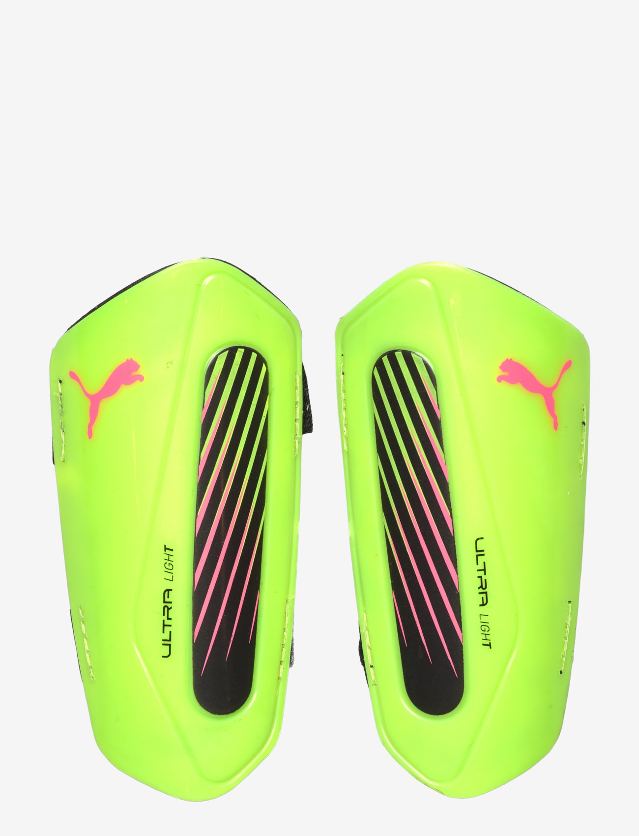 PUMA - ULTRA Light Strap - shin guards - yellow alert-puma aged silver - 0