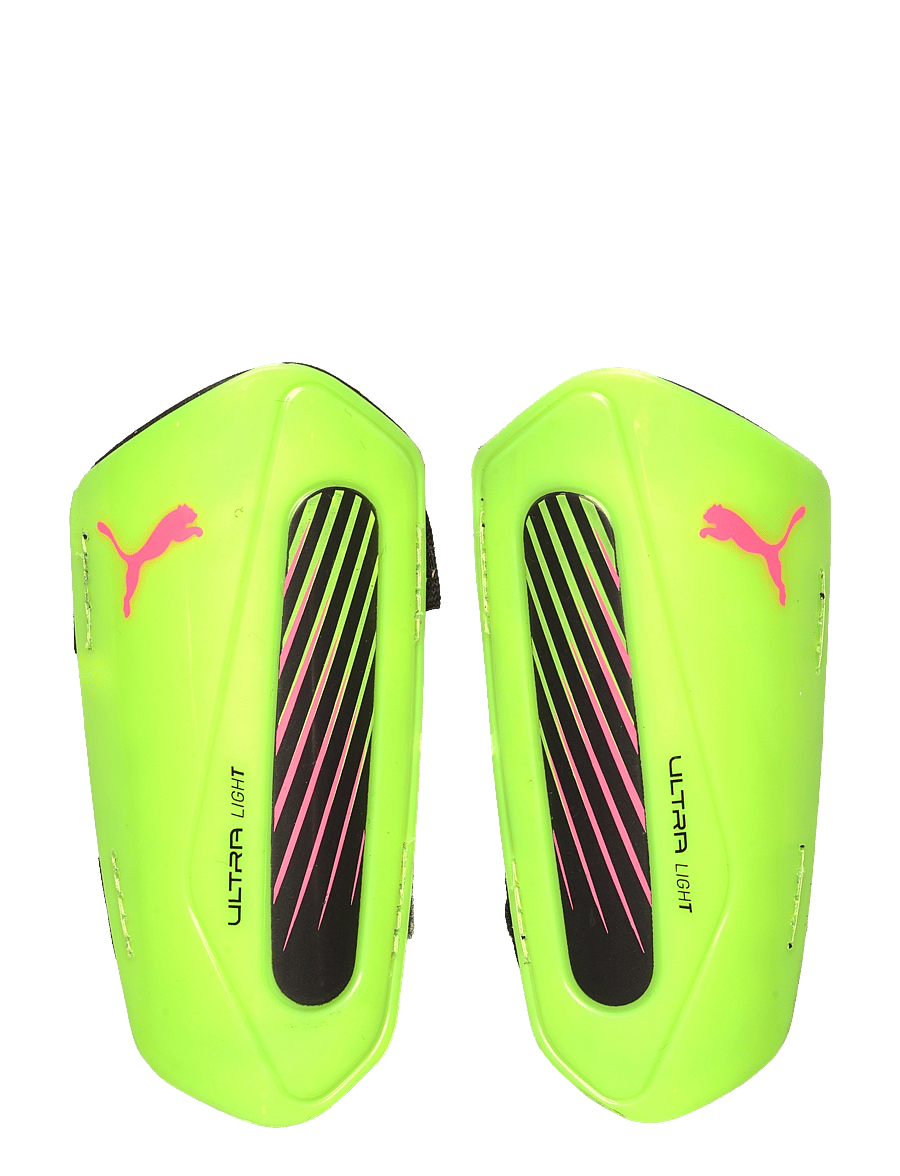 PUMA - ULTRA Light Strap - schienbeinschoner - yellow alert-puma aged silver - 0