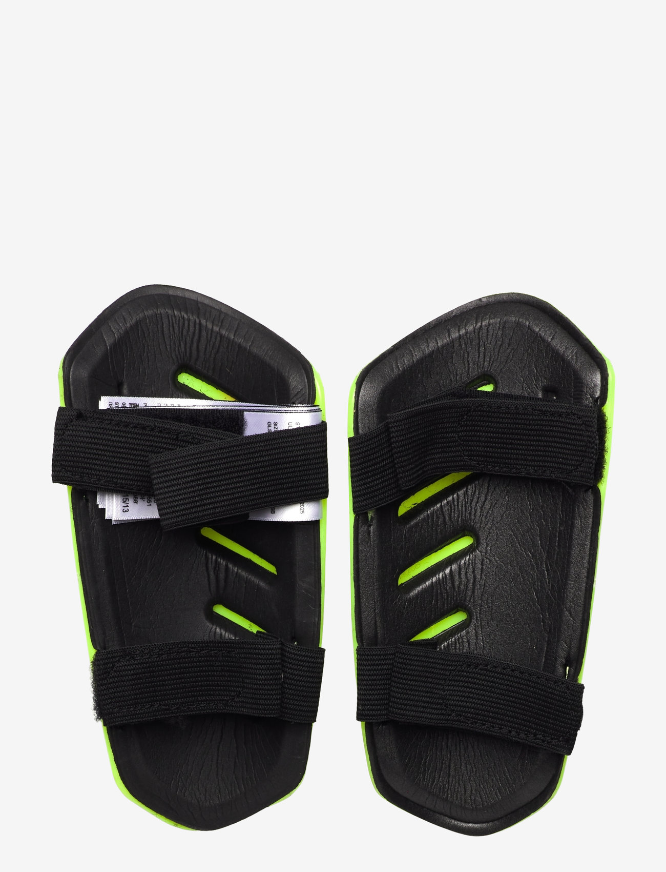 PUMA - ULTRA Light Strap - shin guards - yellow alert-puma aged silver - 1