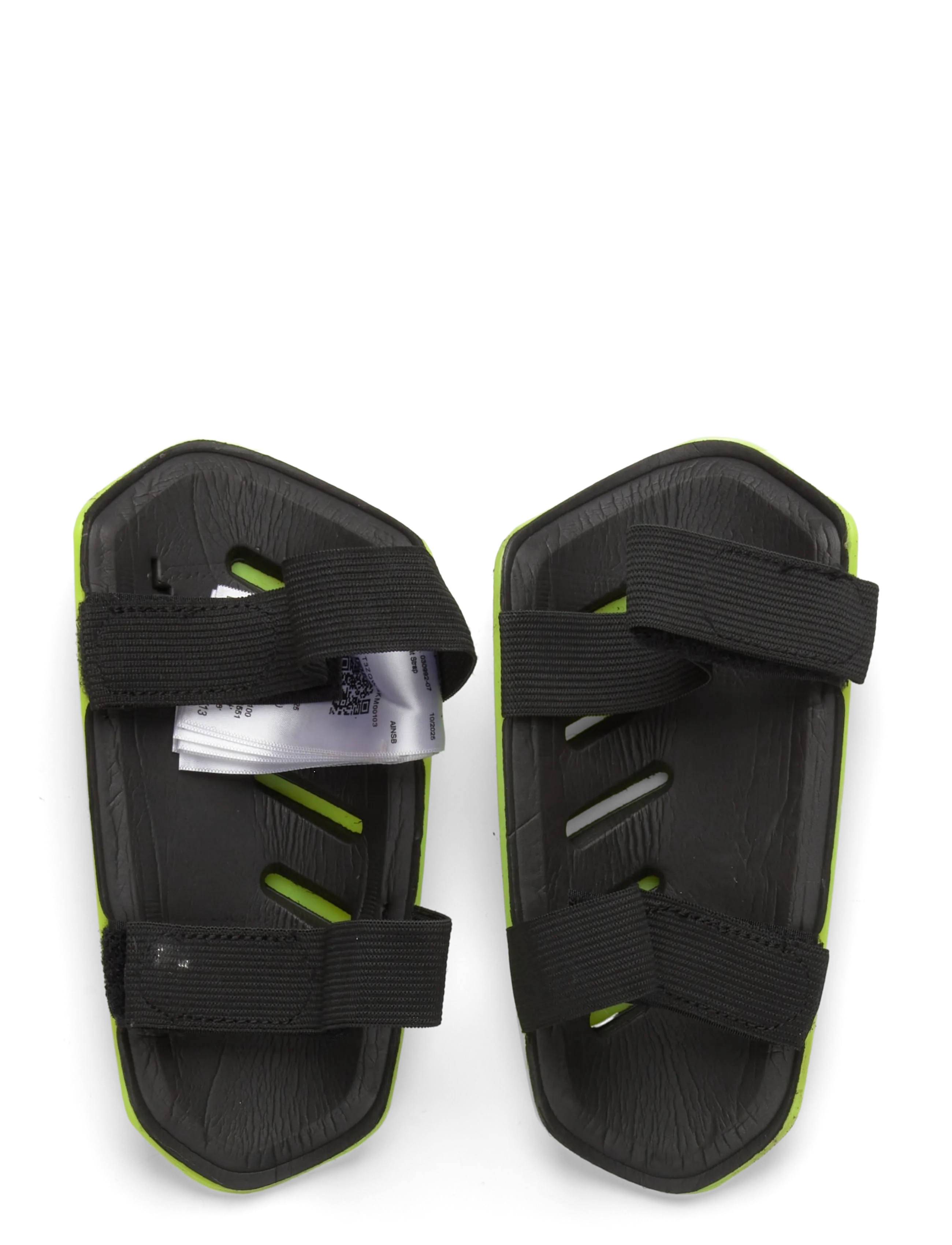 PUMA - ULTRA Light Strap - shin guards - lime squeeze-puma black - 1