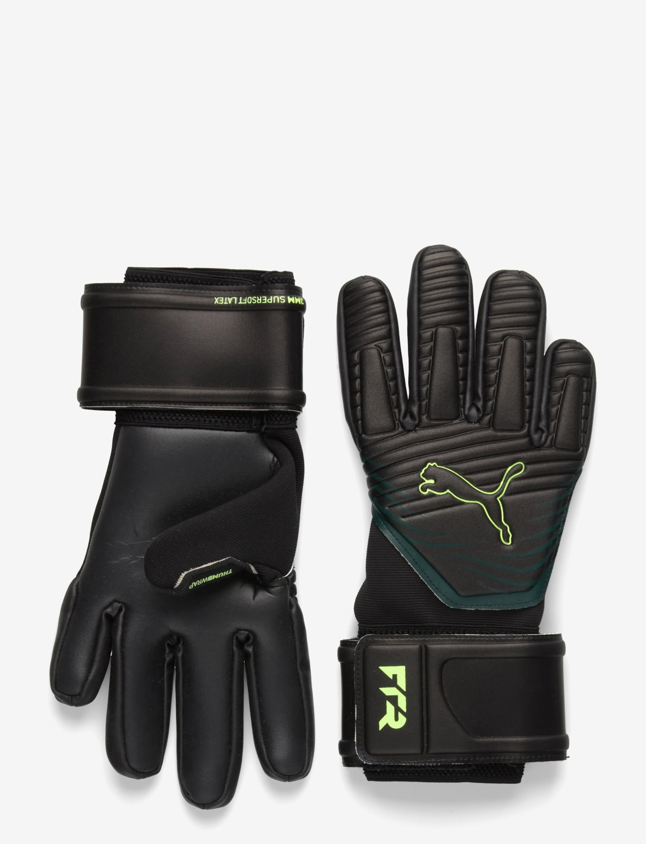 PUMA - FUTURE Match NC - fodboldhandsker - puma black-green terrain-fizzy light - 0