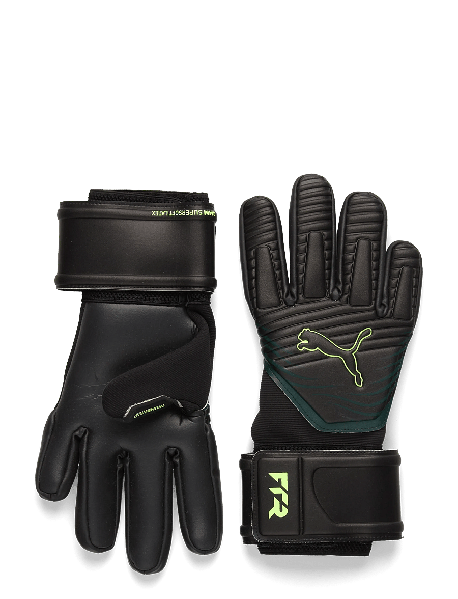 PUMA - FUTURE Match NC - fußballhandschuhe - puma black-green terrain-fizzy light - 0