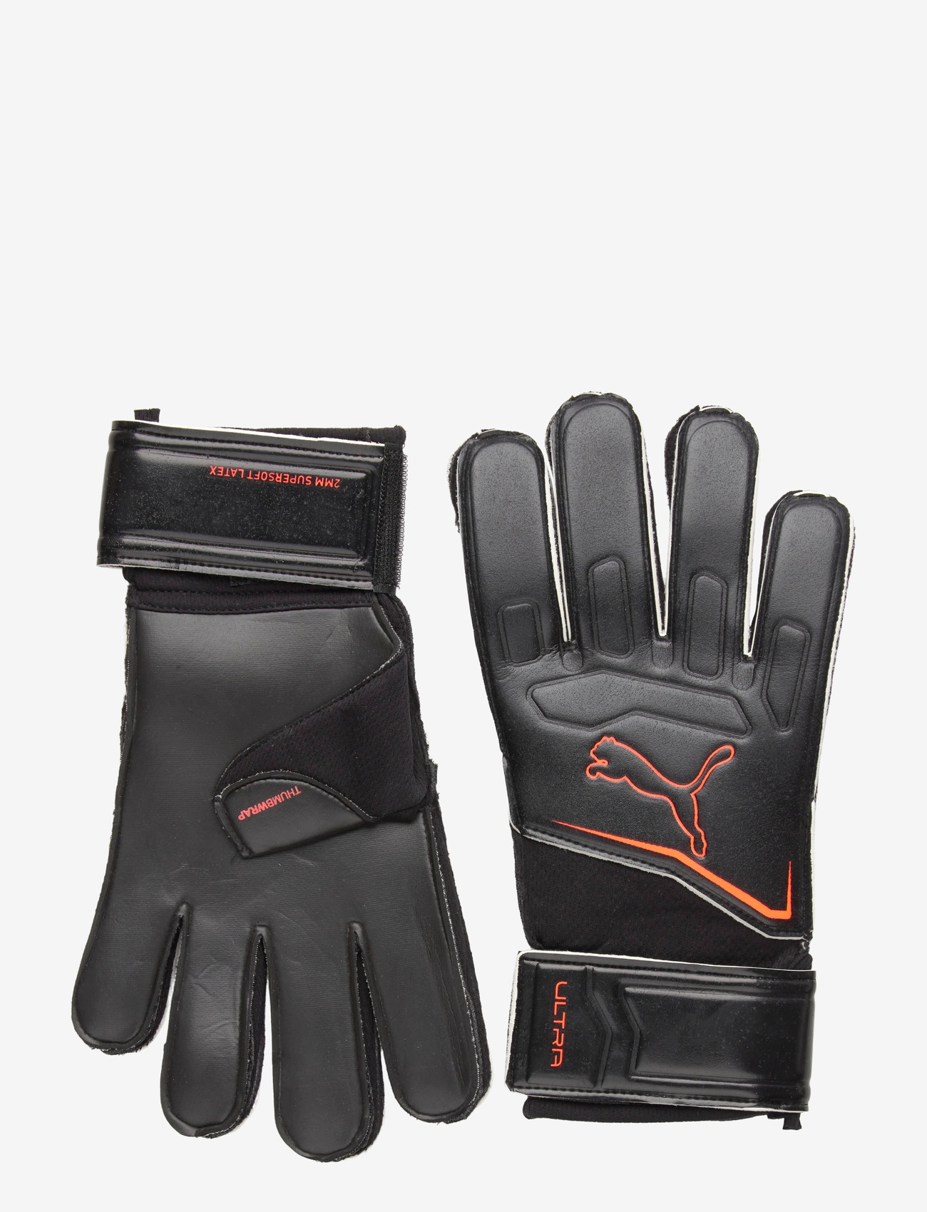 PUMA - PUMA ULTRA Play RC - jalgpalli kindad - puma black-glowing red - 0