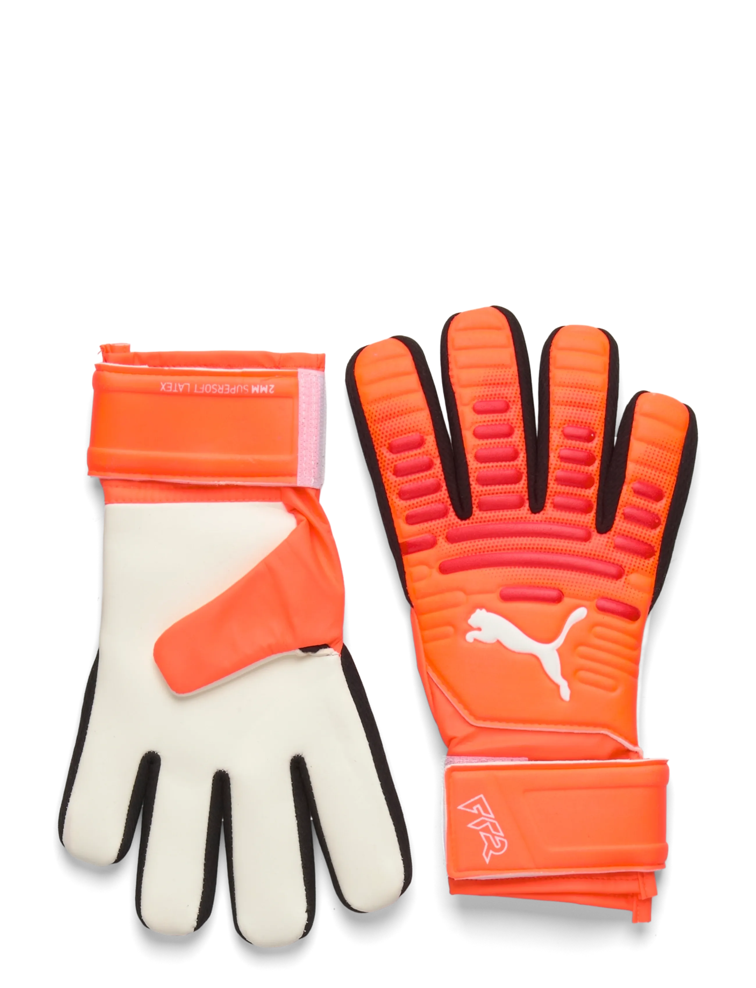 PUMA FUTURE Play JR NC - Football equipment - GLOWING RED-PUMA RED-PUMA BLACK / orange