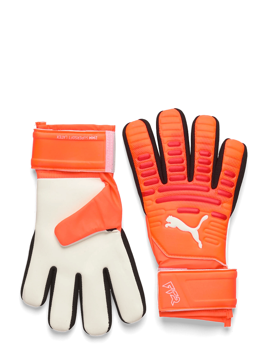 PUMA - FUTURE Play JR NC - fußballhandschuhe - glowing red-puma red-puma black - 0