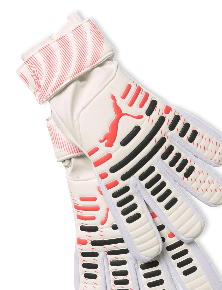 PUMA - FUTURE Play JR NC - fußballhandschuhe - sugared almond-puma black-ultra red - 2