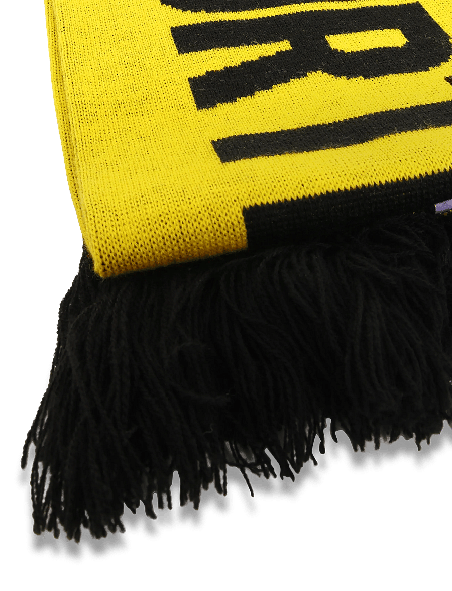 PUMA - BVB ESS Scarf - halstørklæder - faster yellow-puma black - 2