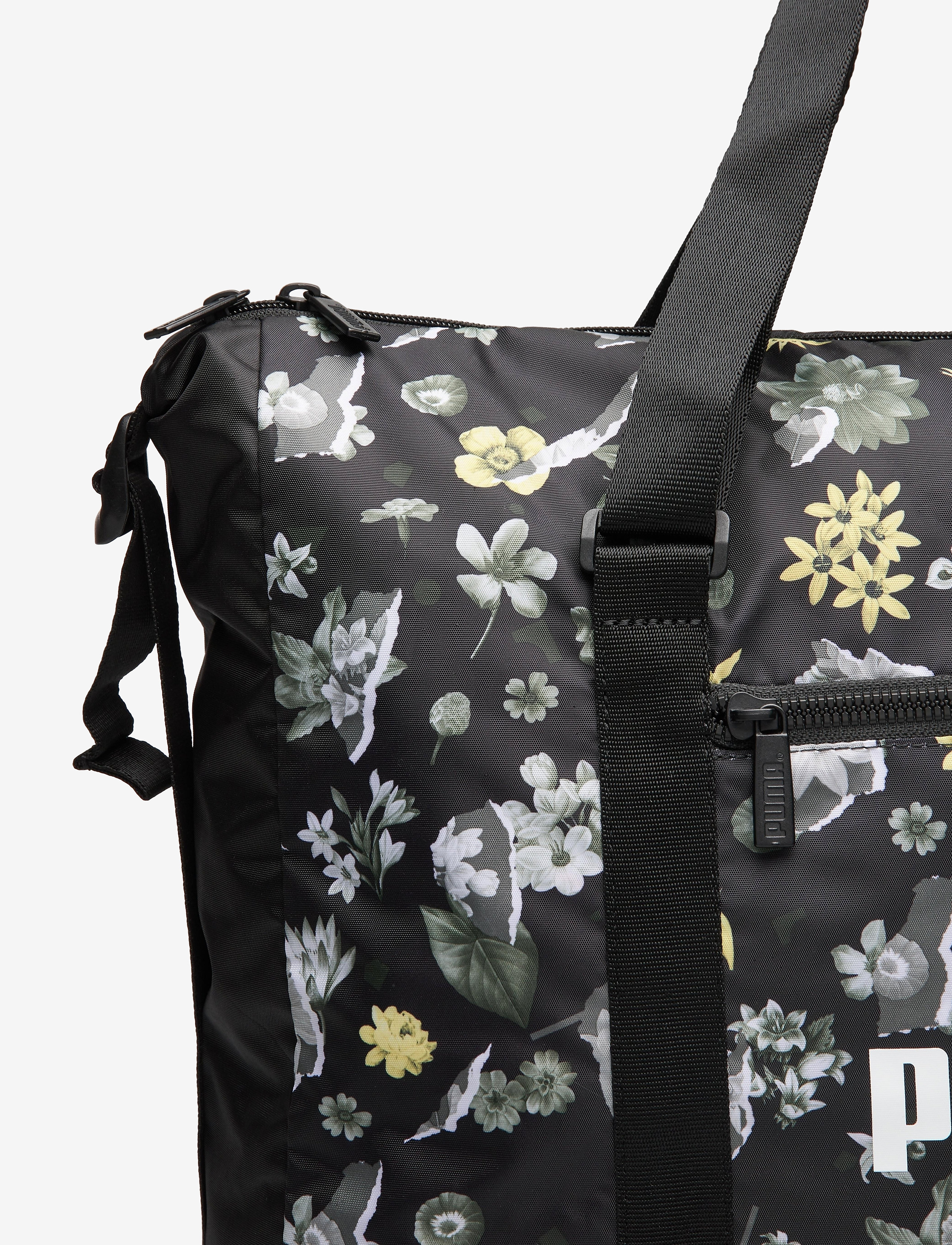 PUMA - WMN Core Seasonal Duffle Bag - puma black-aop - 3