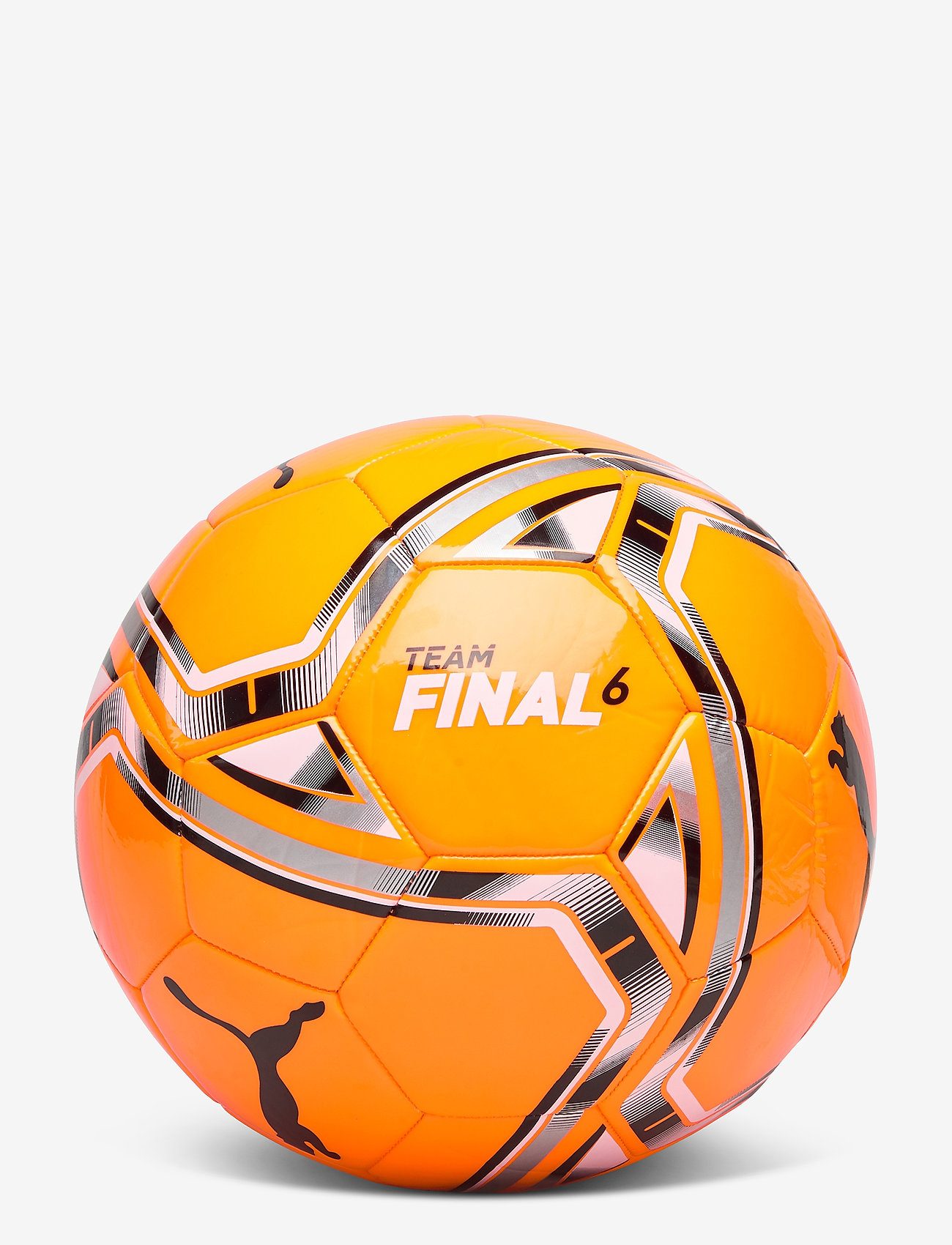 teamFINAL 21.6 MS Ball - SHOCKING ORANGE-PUMA BLACK-PUMA WHI
