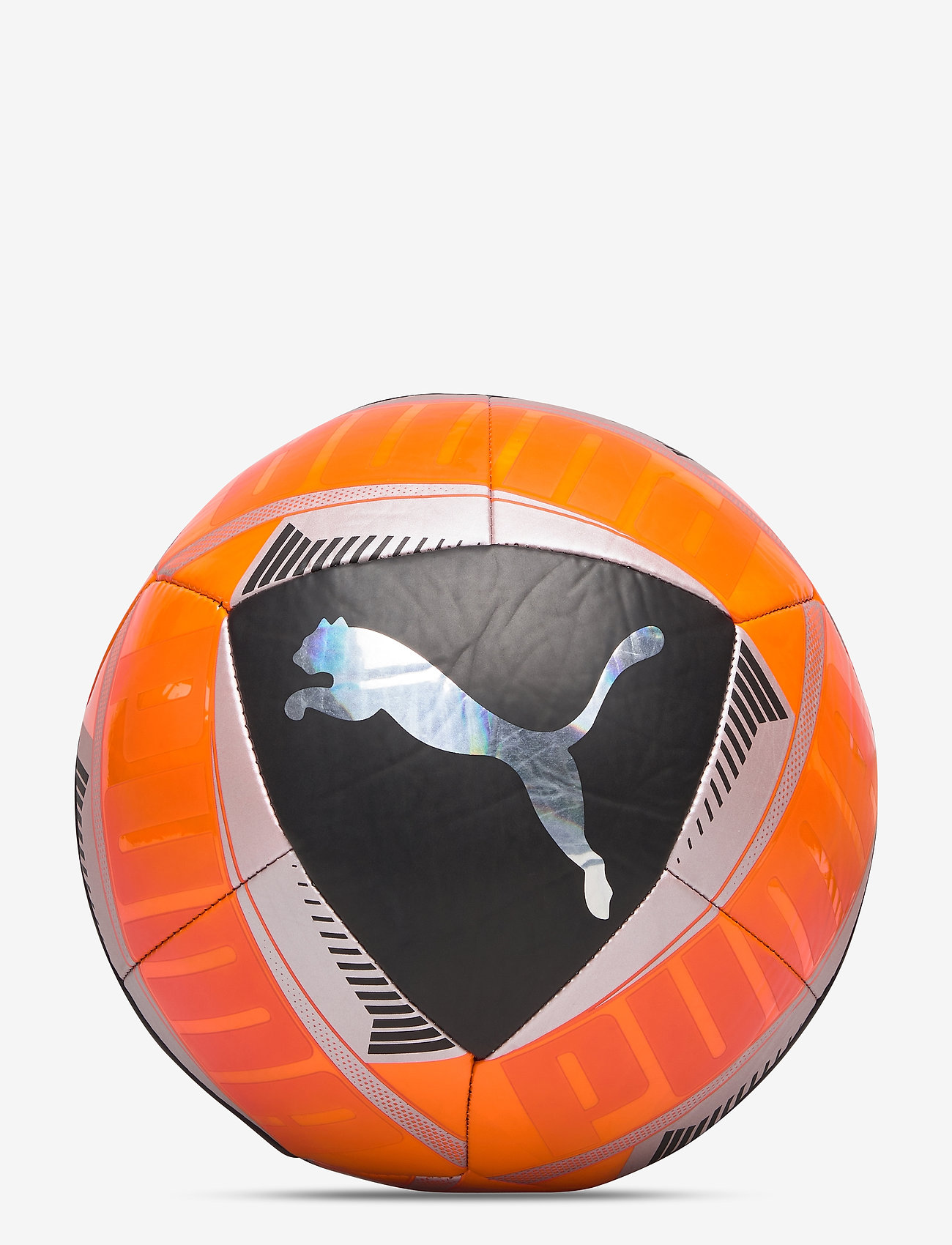 Puma ICON ball - SHOCKING ORANGE-PUMA BLACK-PUMA SIL