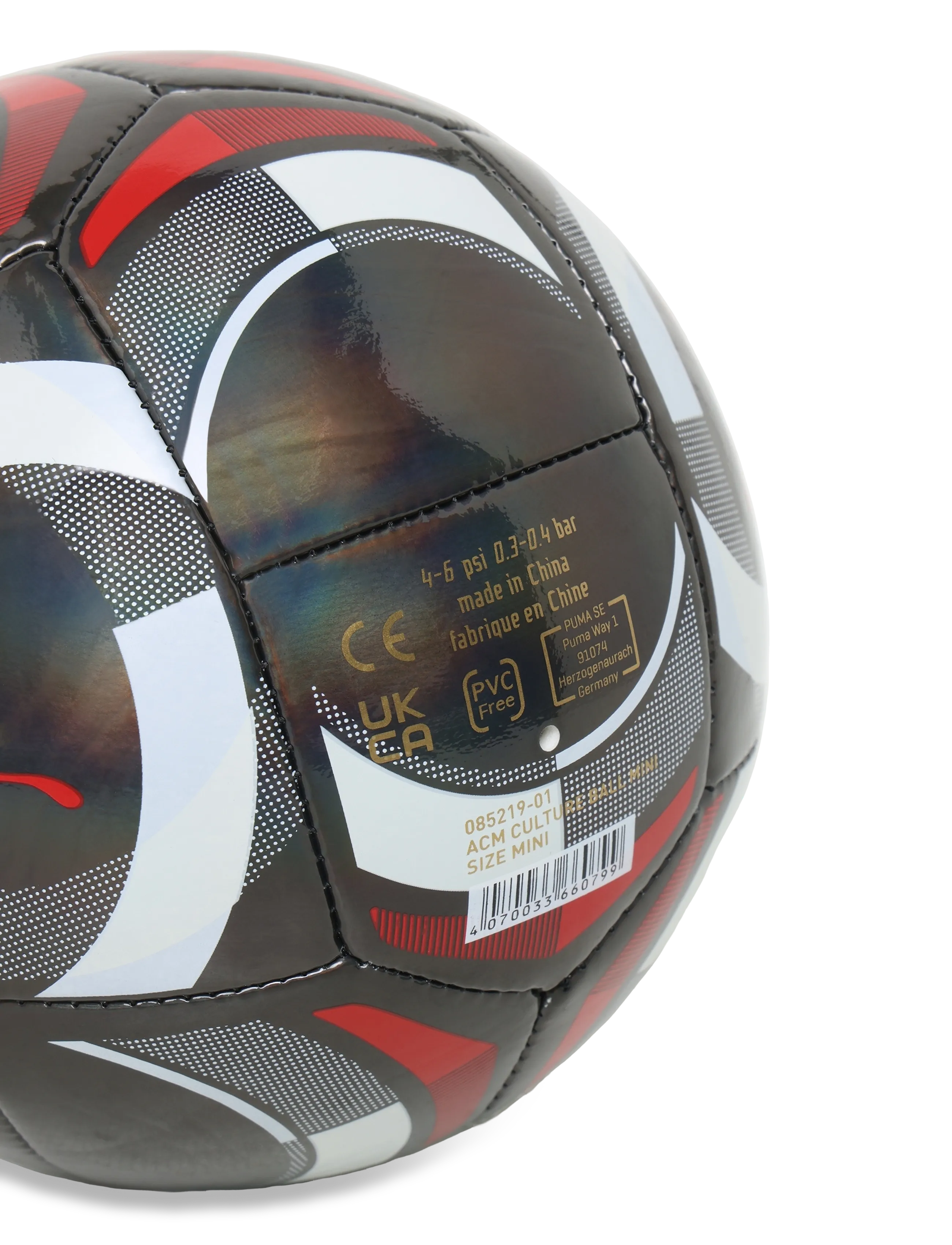 PUMA - ACM CULTURE Ball Mini - puma black-for all time red - 3