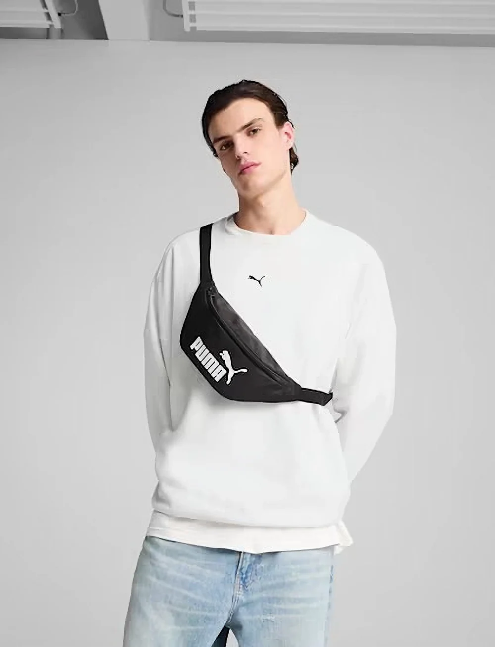 PUMA - PUMA PHASE Waist Bag - crossbody- ja vyölaukut - puma black - 0