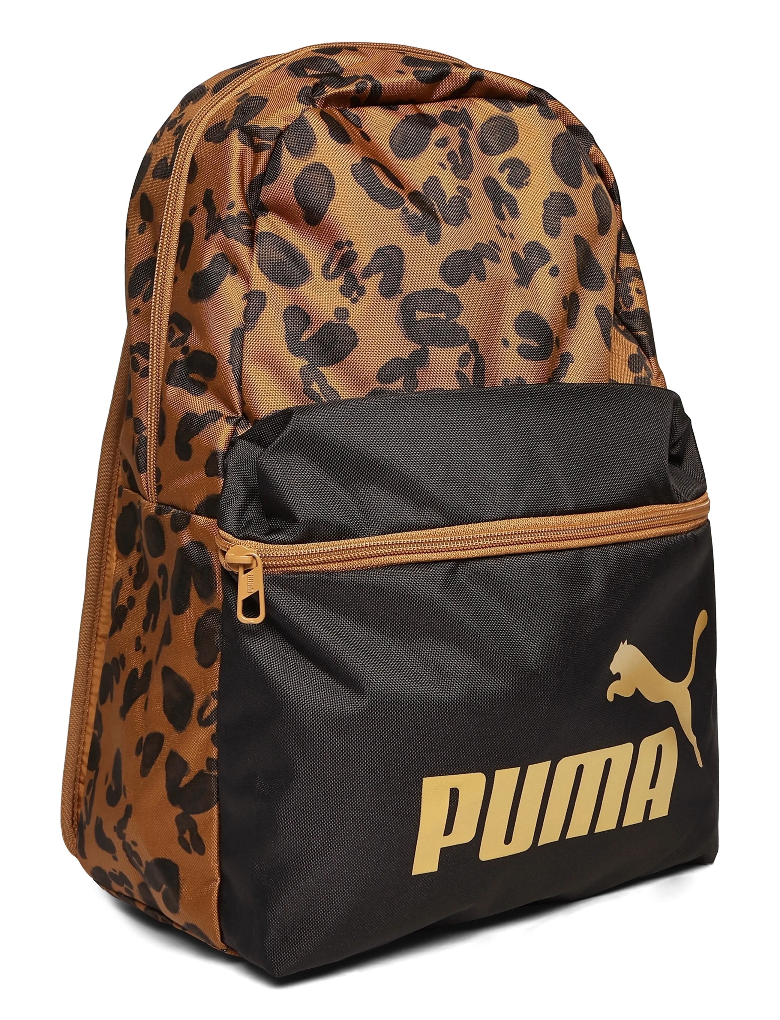 PUMA - PUMA PHASE AOP Backpack - puma black-kona brown-leopard aop - 2