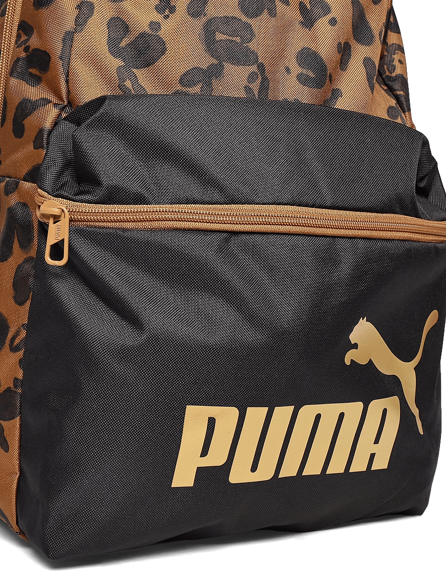 PUMA - PUMA PHASE AOP Backpack - kleidung - puma black-kona brown-leopard aop - 3