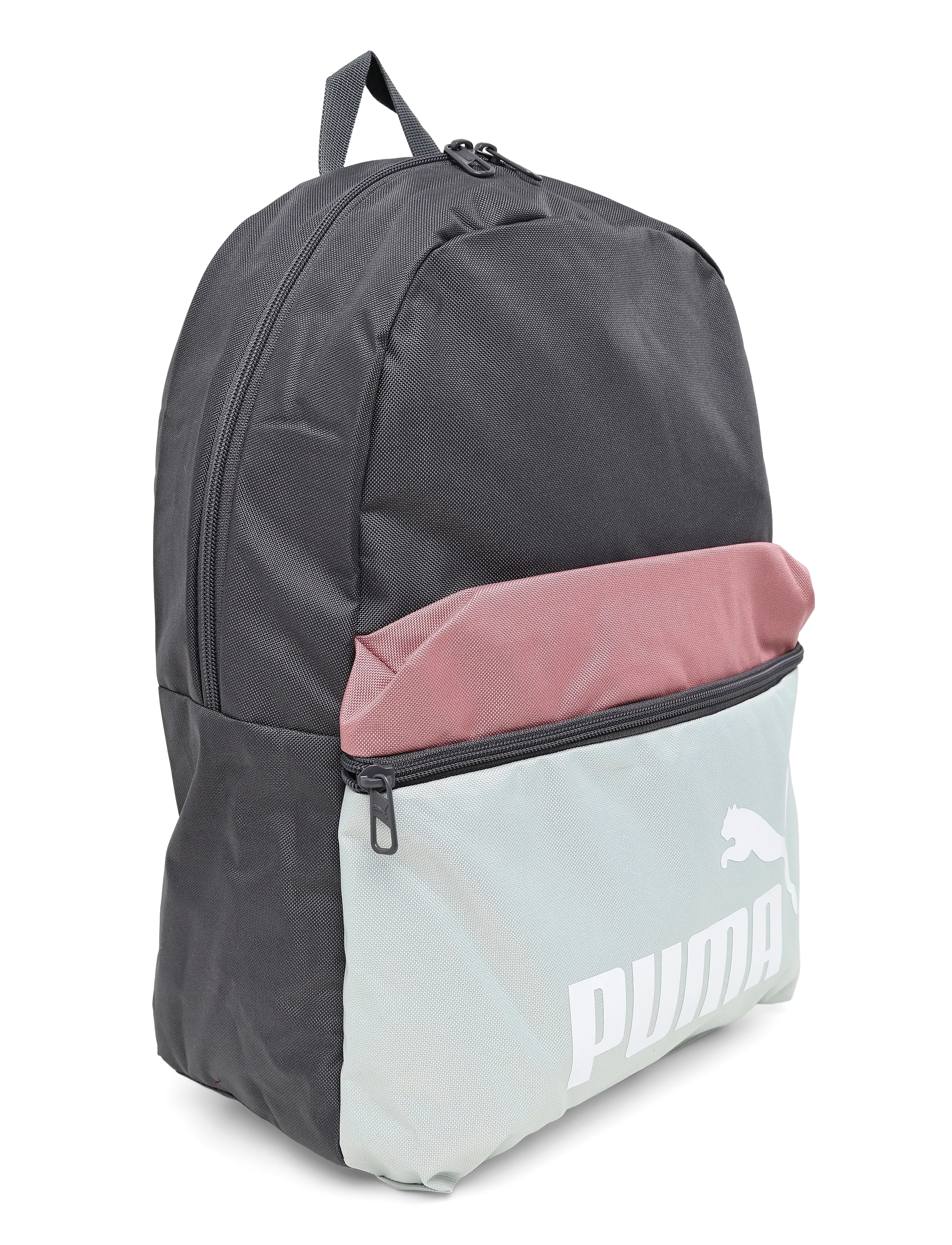PUMA - PUMA PHASE COLOR BLOCK Backpack - sport-rucksäcke - inky depths-creme de mint - 3
