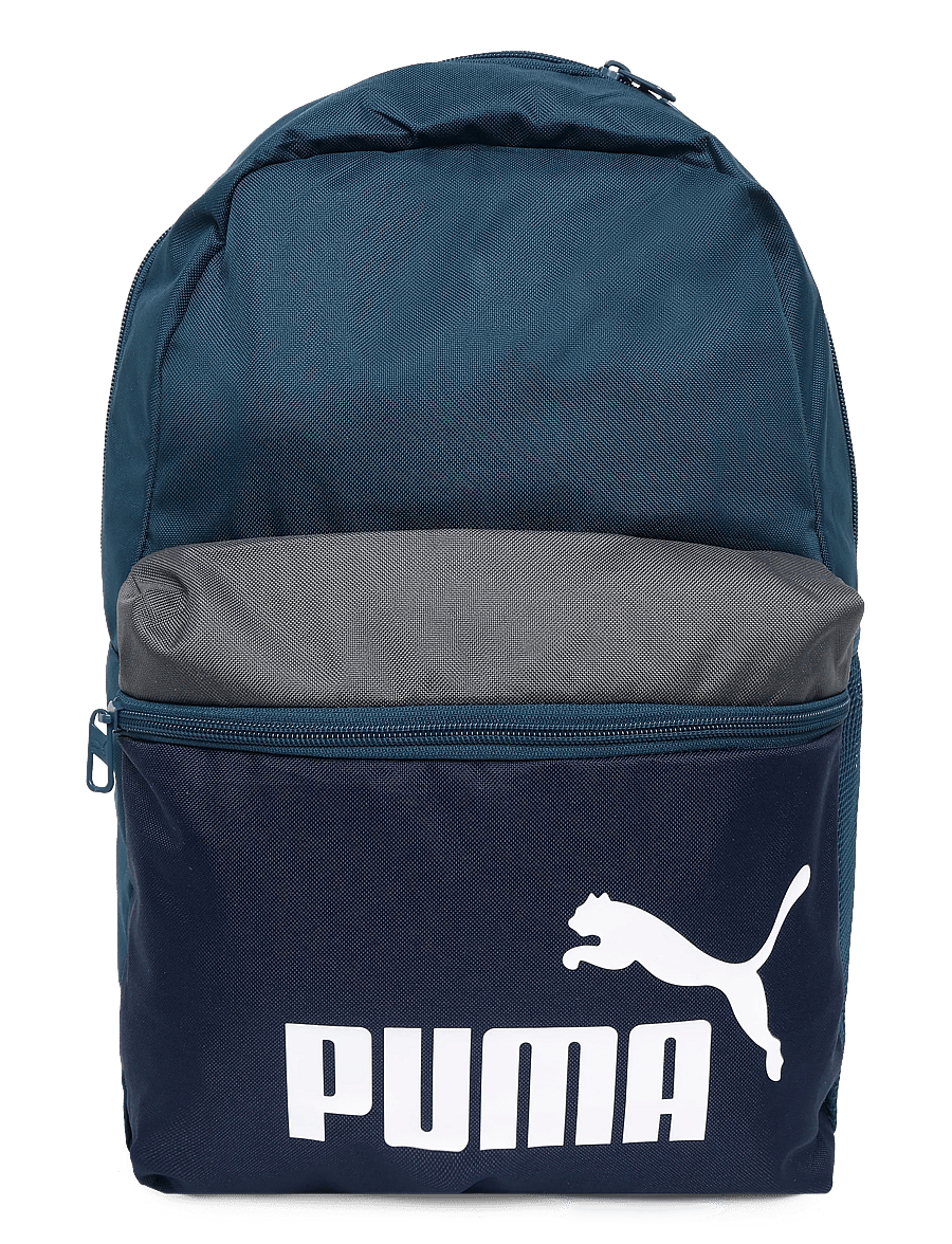 PUMA - PUMA PHASE COLOR BLOCK Backpack - sportrugzakken - midnight petrol-moody gray - 0