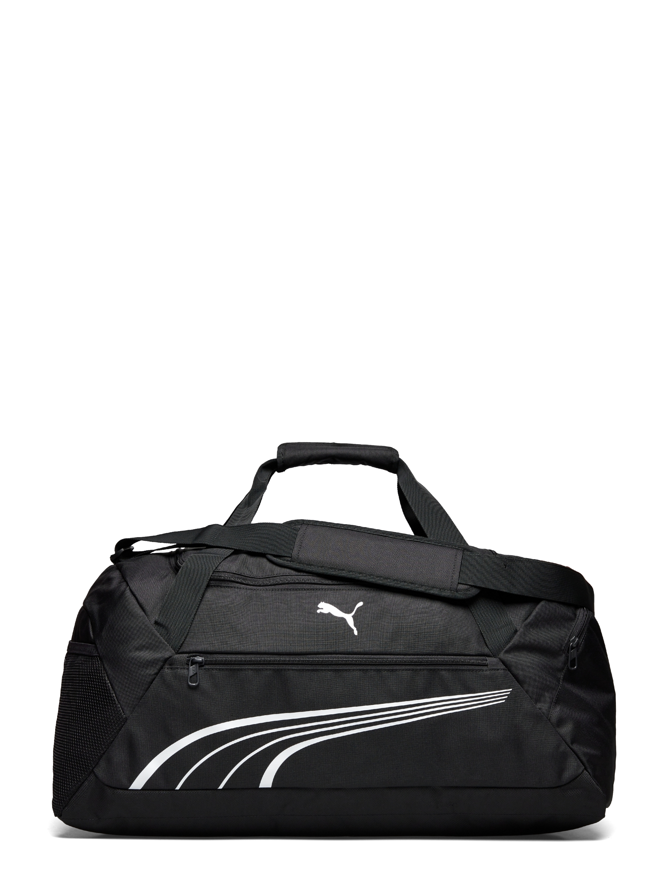 PUMA Puma Fundamental Medium Sports Bag, One Size, Black, Sport Training Bags > Sport Gym Bags, Herre