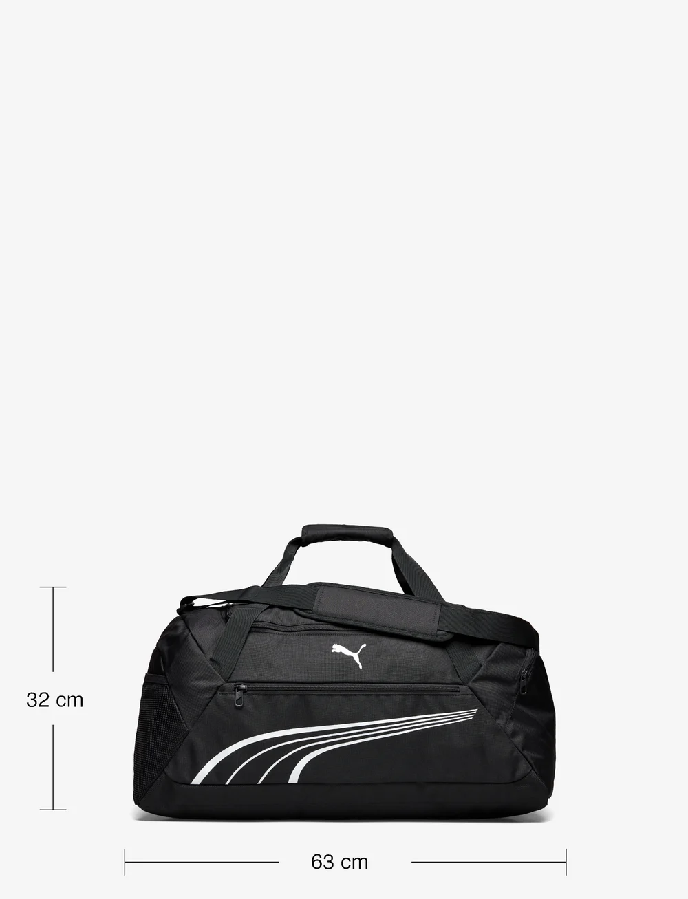 PUMA - PUMA FUNDAMENTAL Medium Sports Bag - træningstasker - puma black - 5