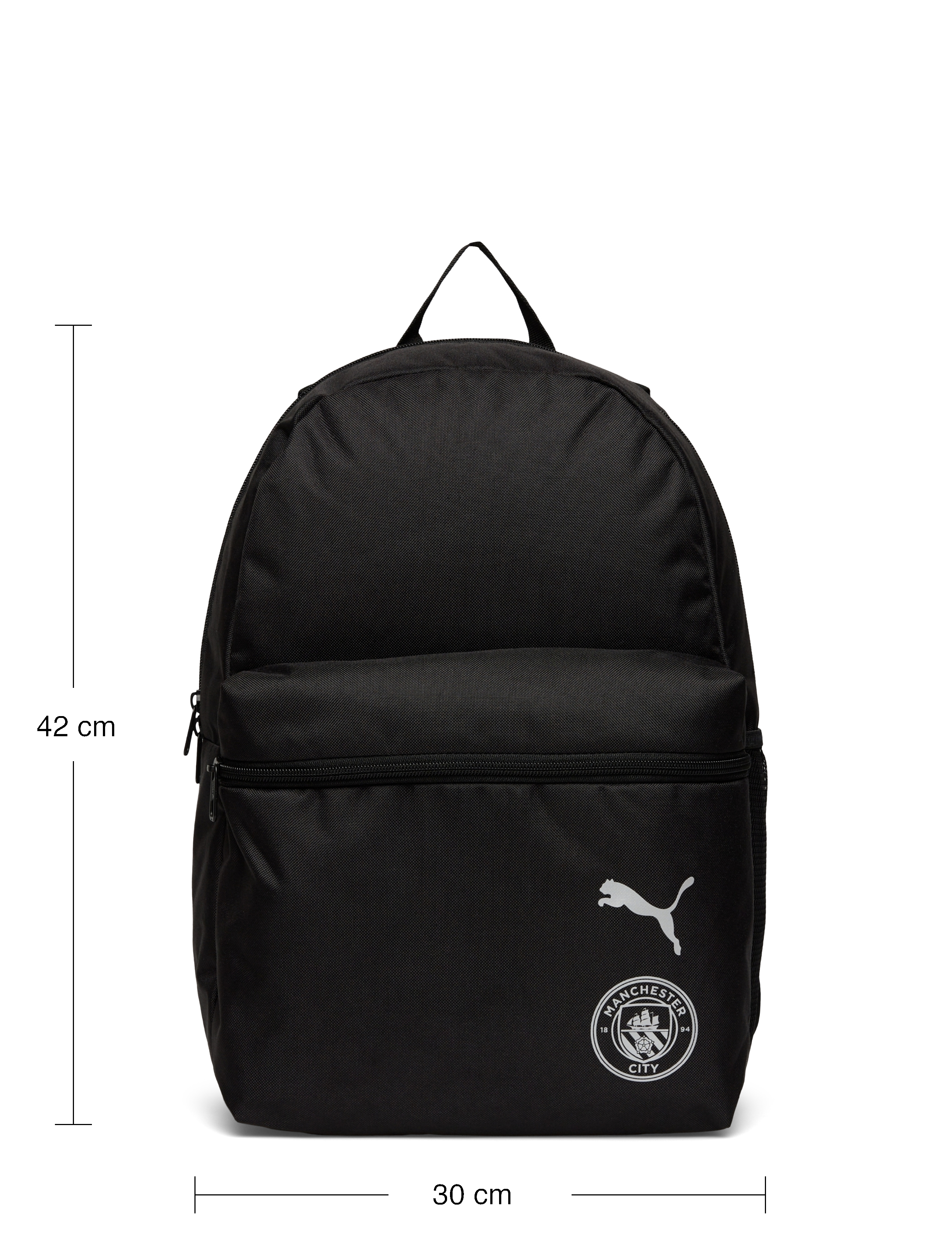 PUMA - MCFC ESS Backpack - laveste priser - puma black-puma silver - 3