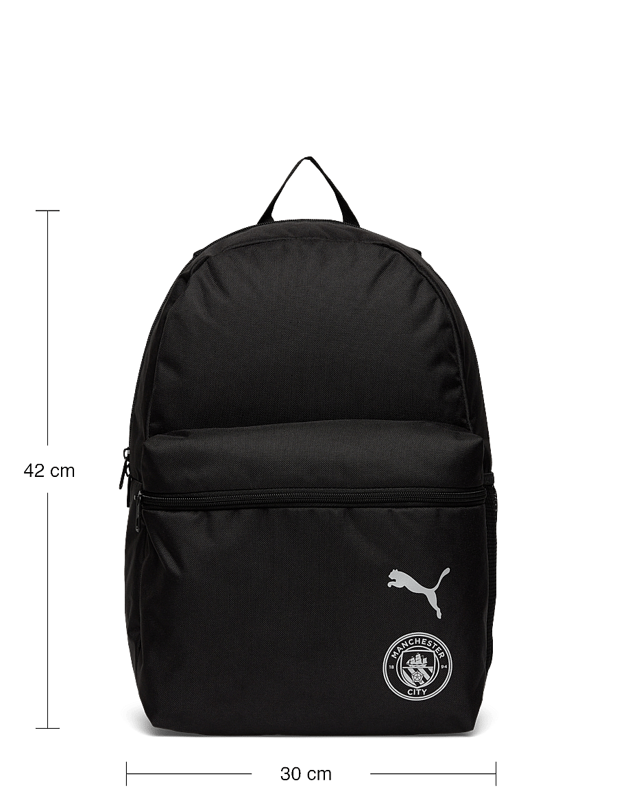 PUMA - MCFC ESS Backpack - sportryggsäckar - puma black-puma silver - 3