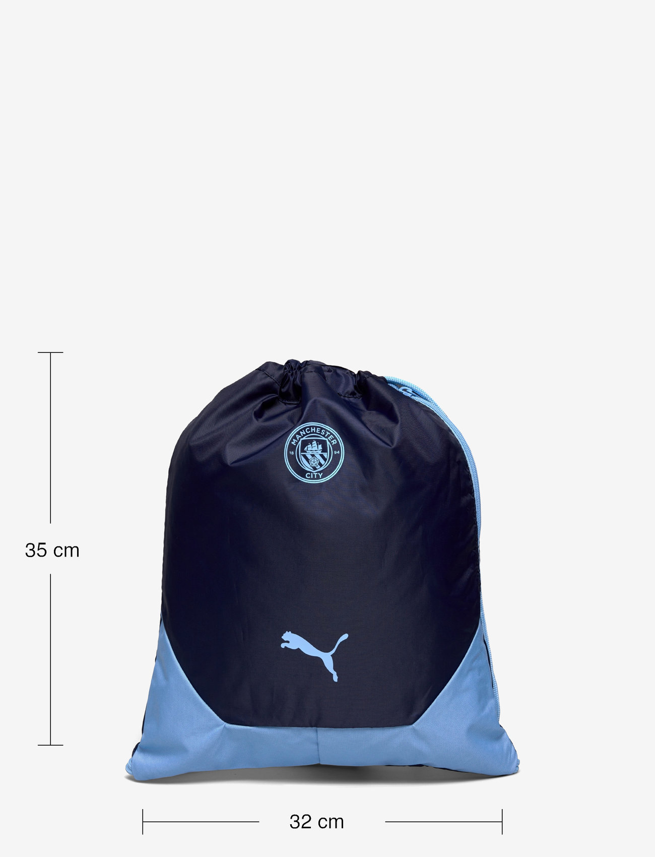 PUMA - MCFC Gym Sack - puma navy-team light blue - 3