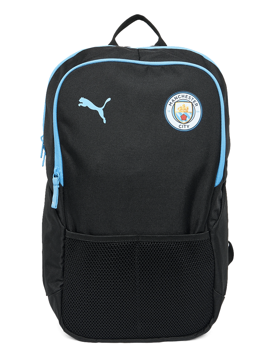 PUMA - Manchester City F.C. Backpack - sport-rucksäcke - puma black-team light blue - 0