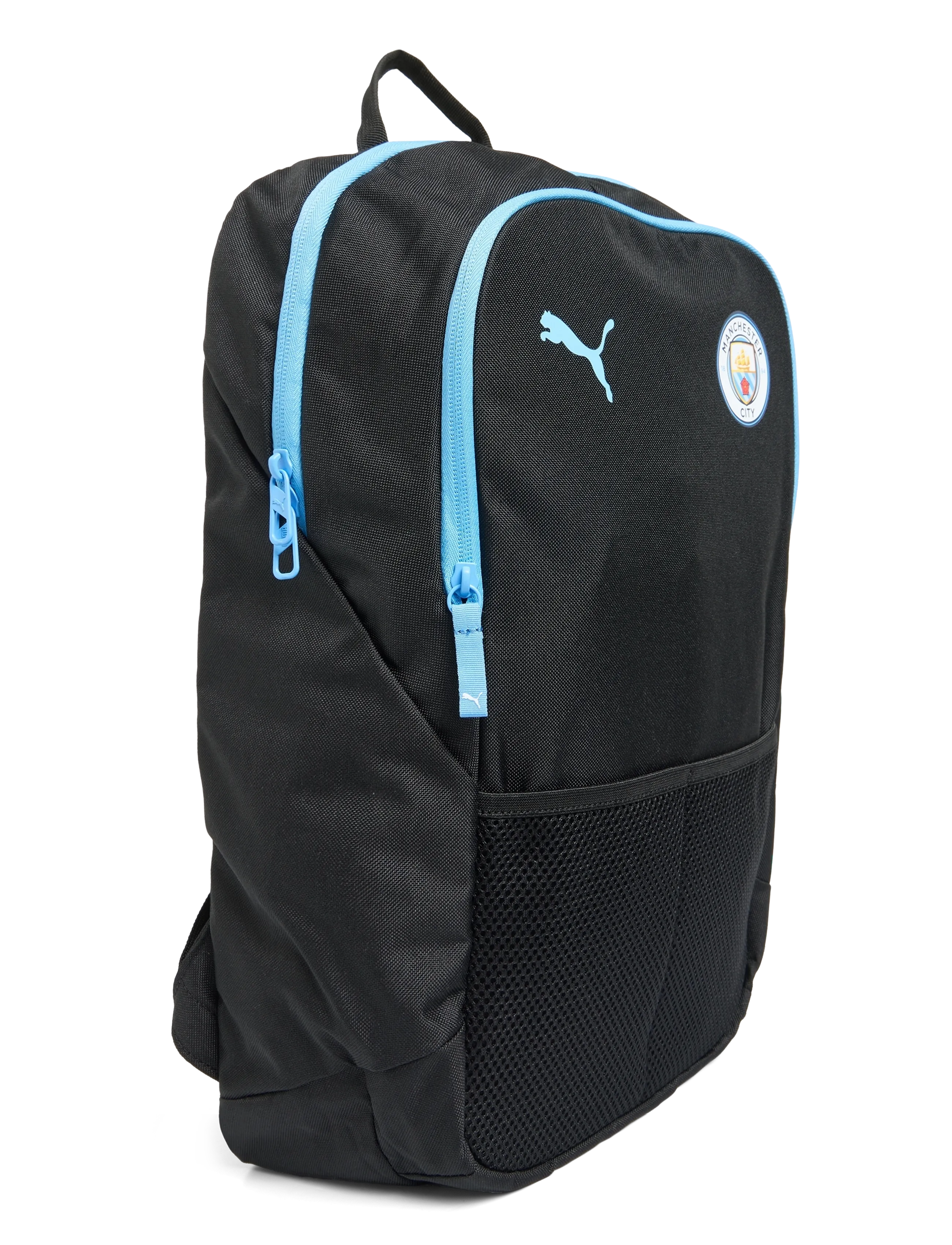 PUMA - Manchester City F.C. Backpack - sport backpacks - puma black-team light blue - 2