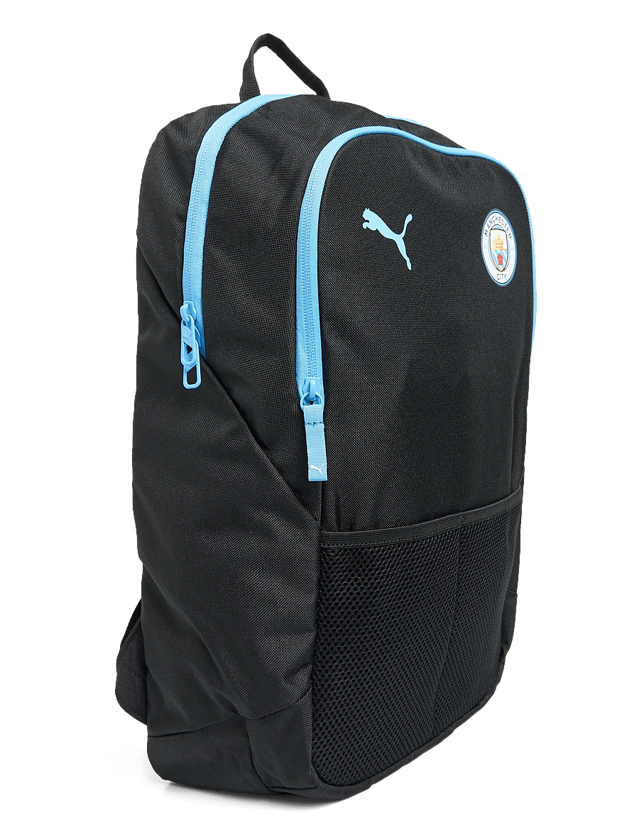 PUMA - Manchester City F.C. Backpack - sport-rucksäcke - puma black-team light blue - 2